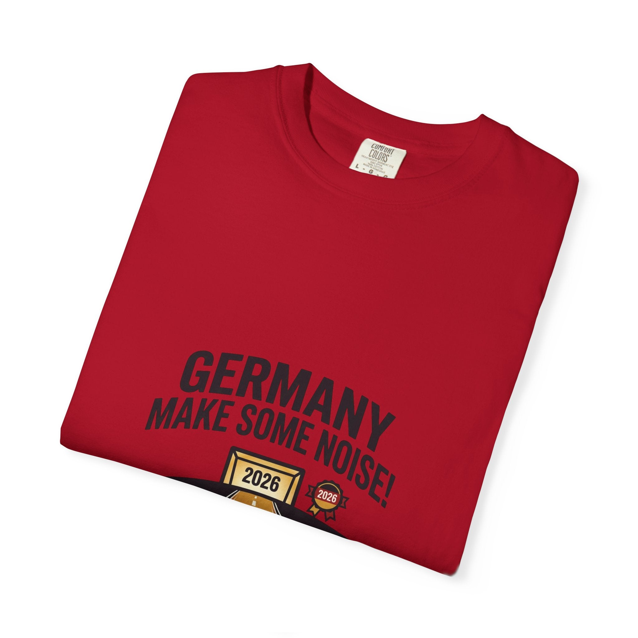 Germany Make Some Noise soccer shirt | German flag soccer tee 2024