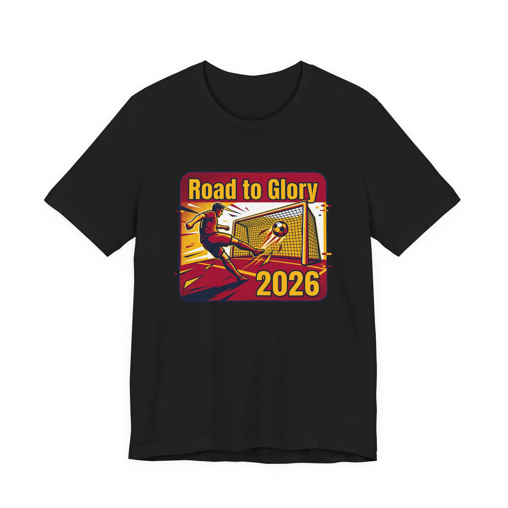 Road to Glory 2026 Soccer Goalkeeper T-Shirt | Soccer Jersey Tee