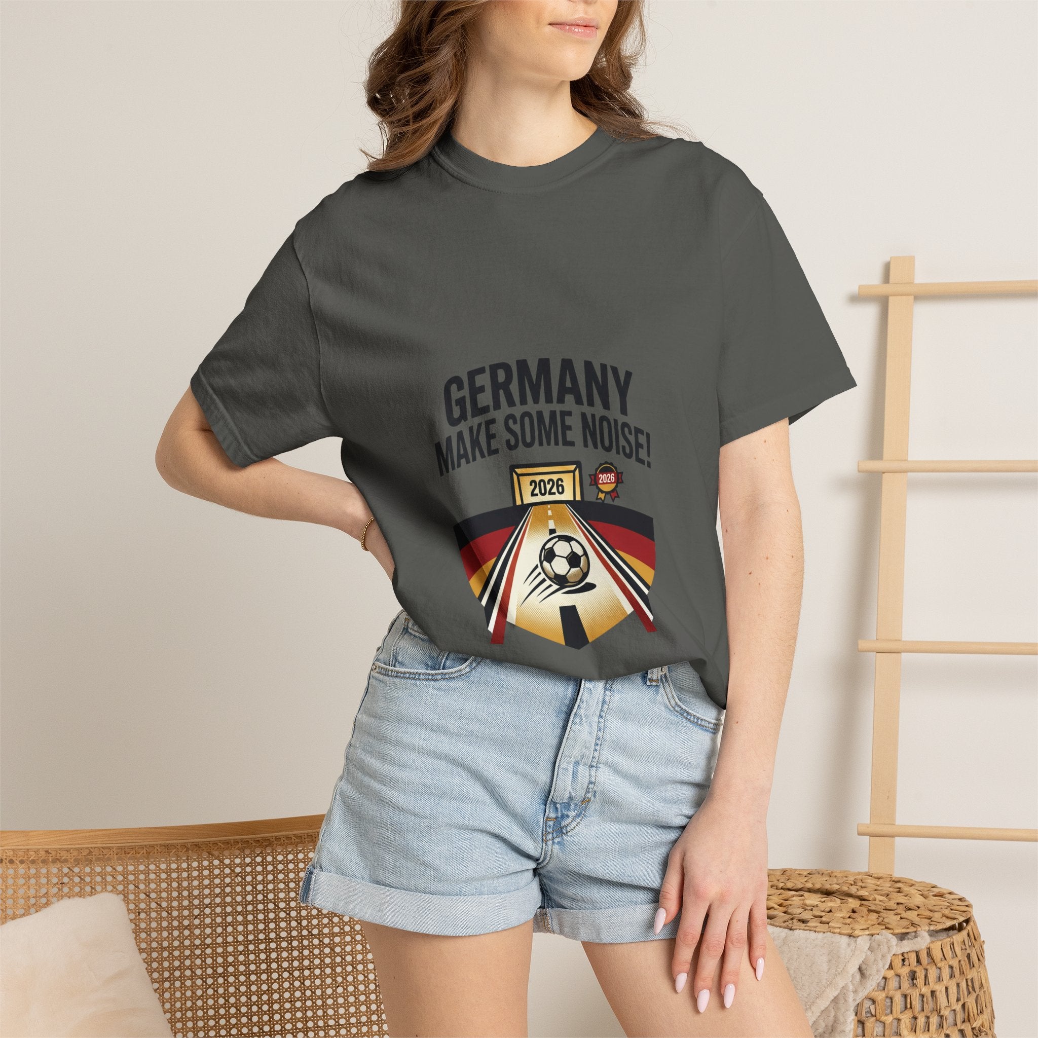 Germany Make Some Noise soccer shirt | German flag soccer tee 2024