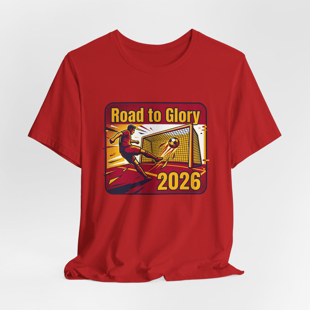 Road to Glory 2026 Soccer Goalkeeper T-Shirt | Soccer Jersey Tee