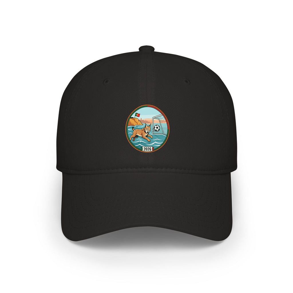 Low Profile Cap — Vintage Surf Fox Patch Embroidered Baseball Hat