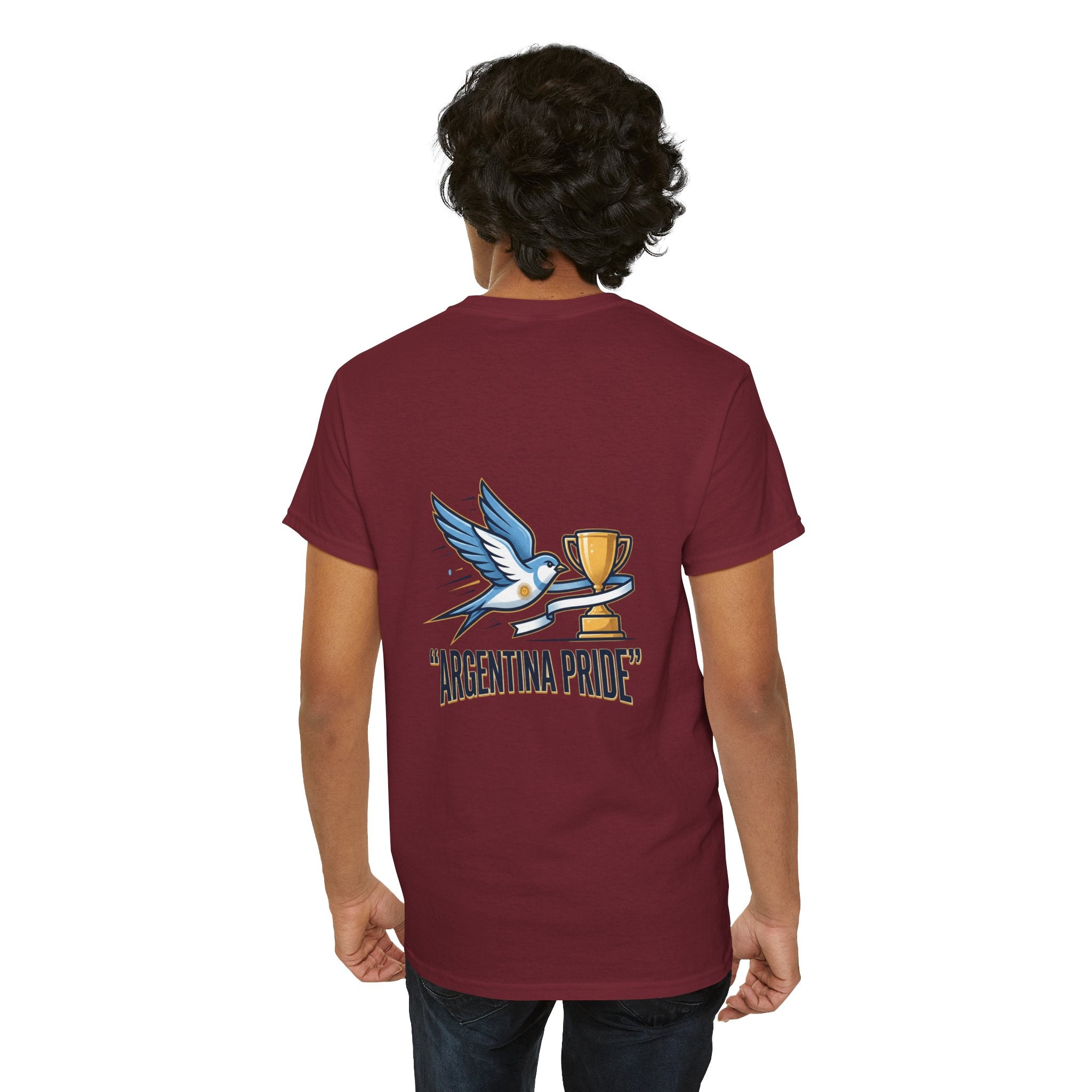Argentina Pride Dove Trophy T-Shirt | Soccer Argentina Tee