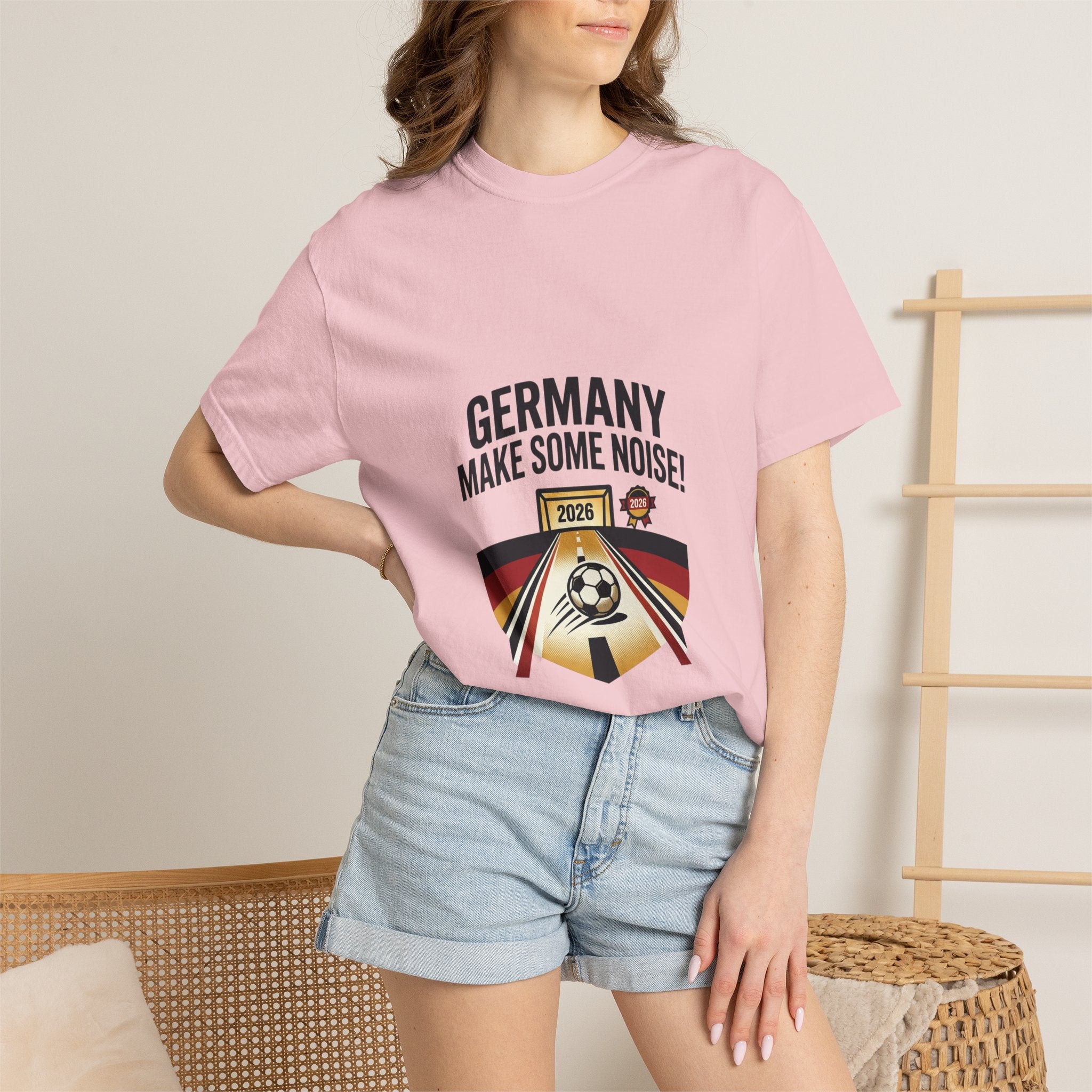 Germany Make Some Noise soccer shirt | German flag soccer tee 2024