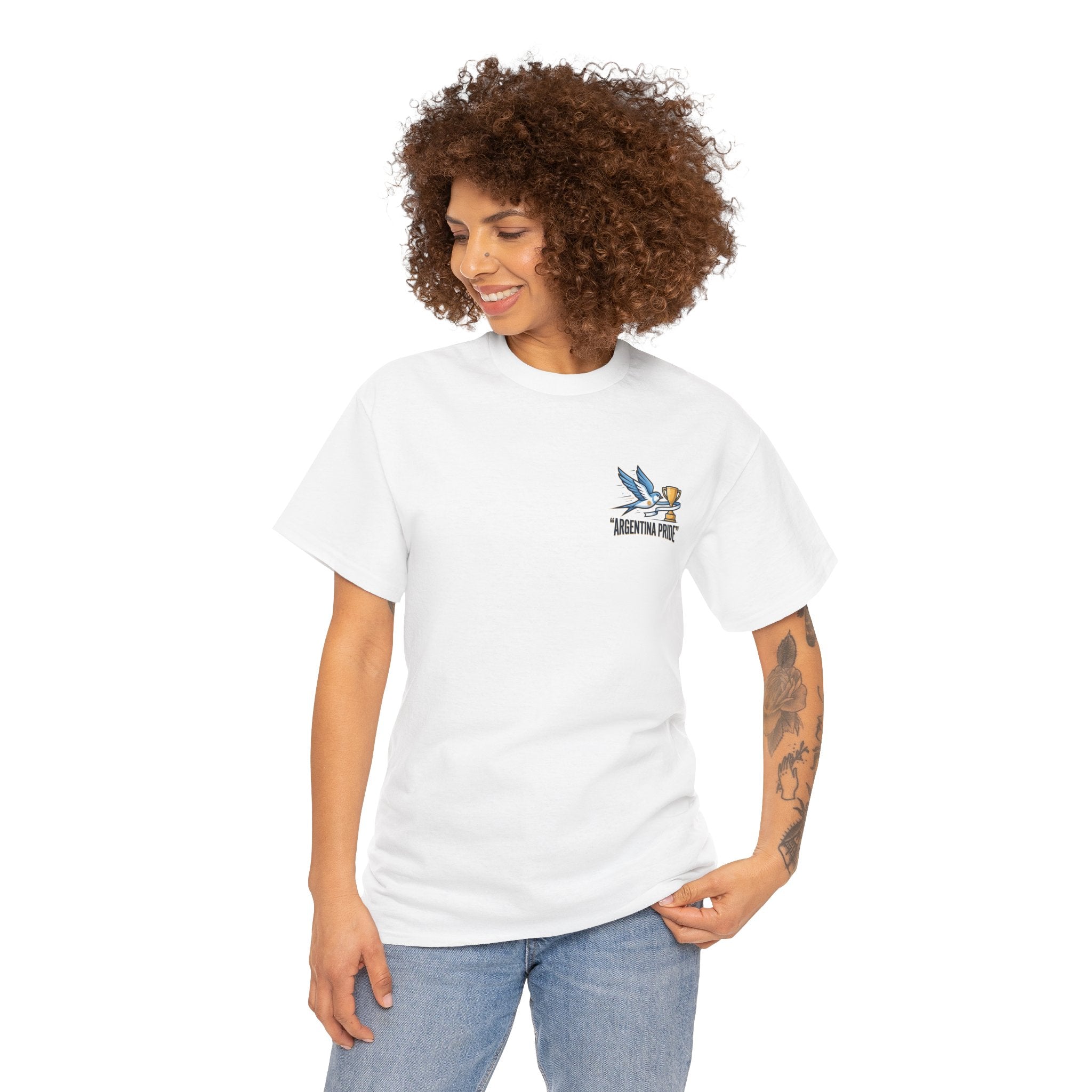 Argentina Pride Dove Trophy T-Shirt | Soccer Argentina Tee