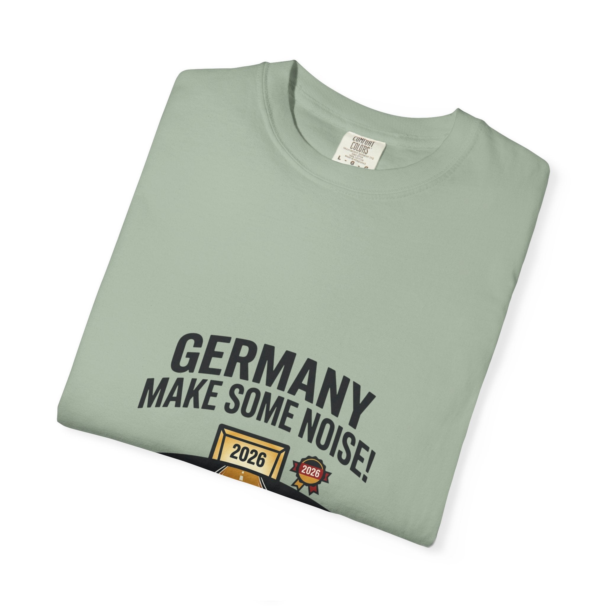 Germany Make Some Noise soccer shirt | German flag soccer tee 2024