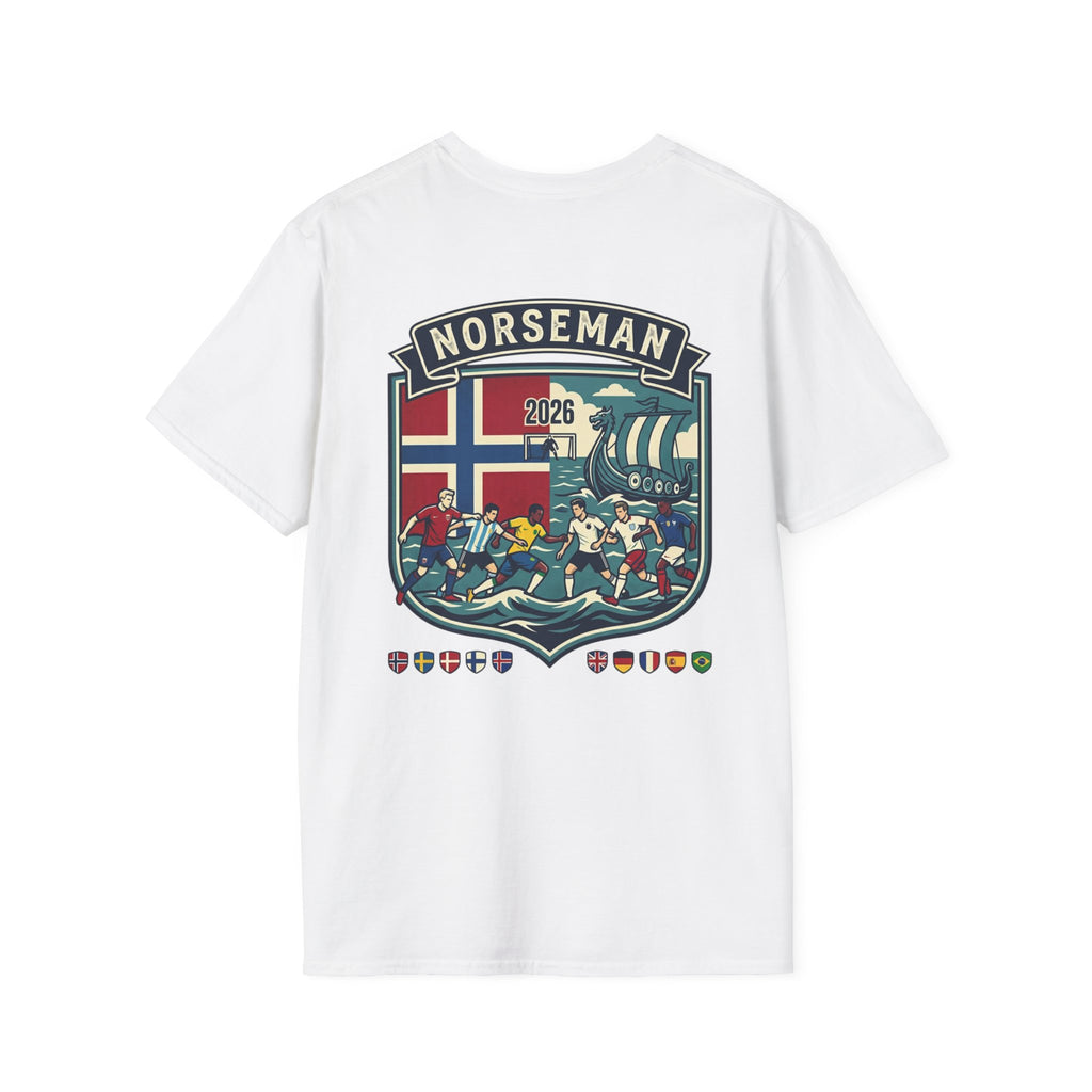 Norseman Shield T-Shirt — Norwegian Crest Graphic Tee