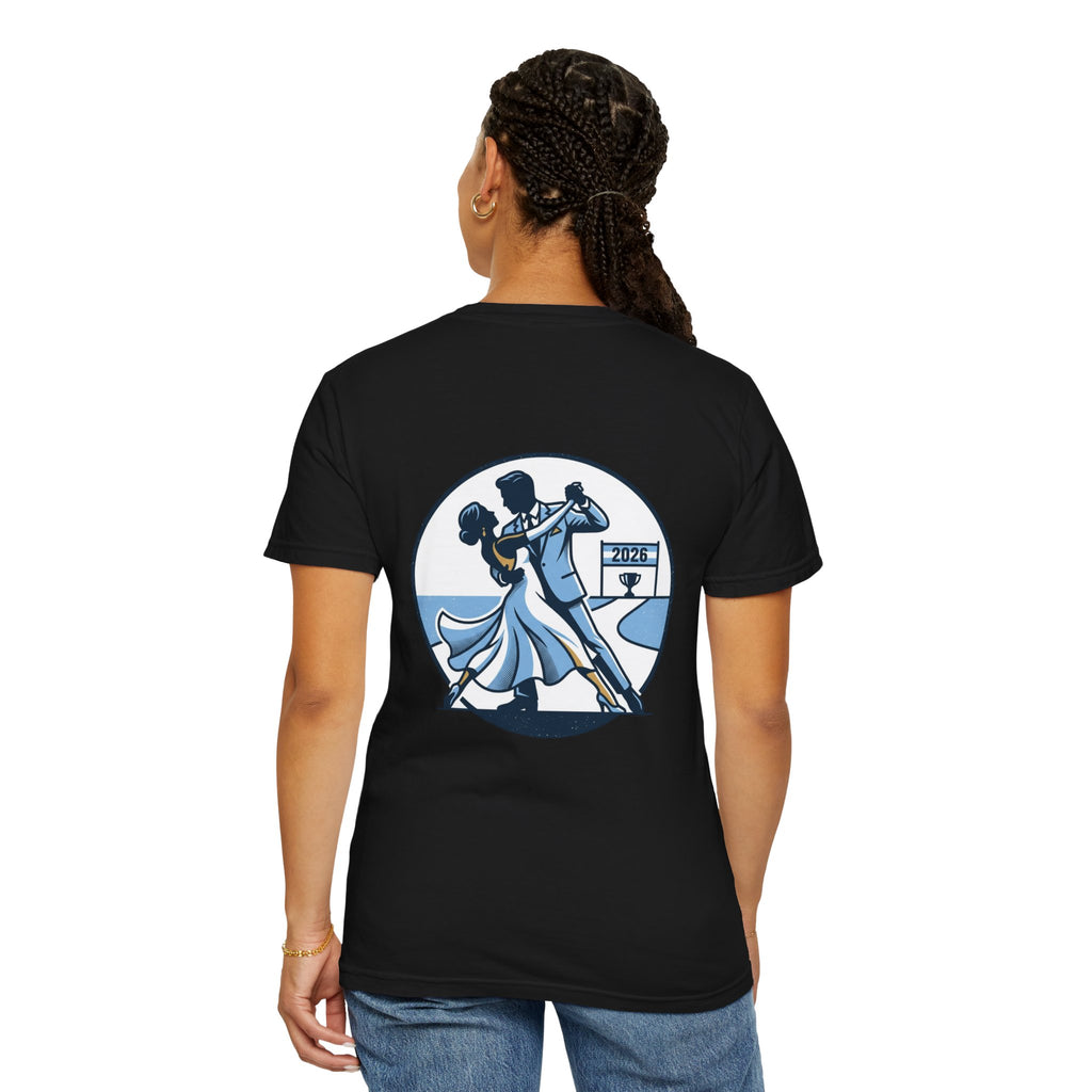 Ballroom Dance Couple T-shirt | Retro Dance Illustration