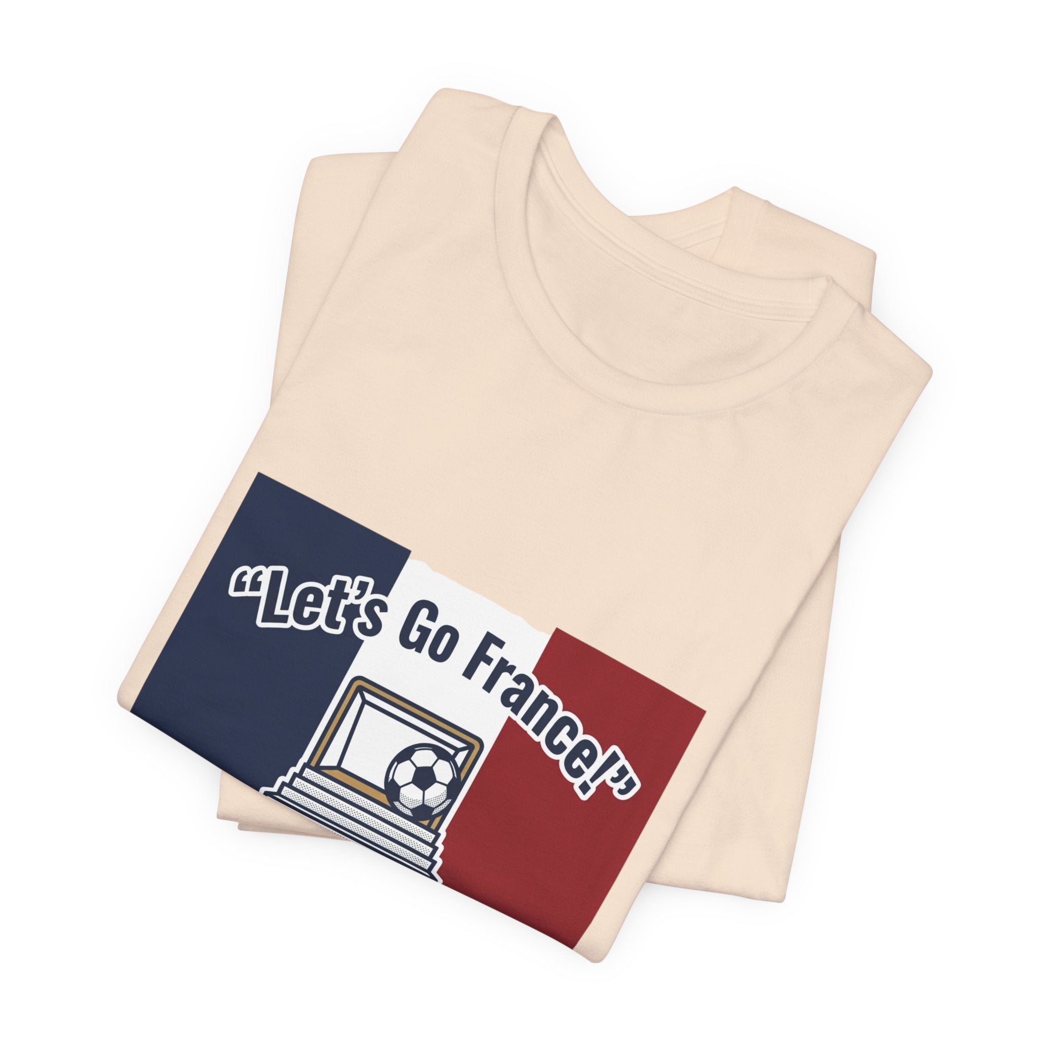 Let’s Go France! 2026 Soccer Tee | France Flag Stadium Design