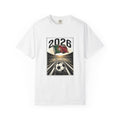 2026 Portugal Flag Soccer Ball T-Shirt | Football World Cup Retro Poster