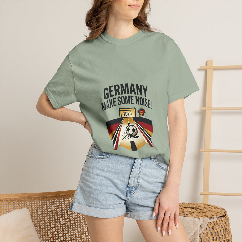Germany Make Some Noise soccer shirt | German flag soccer tee 2024