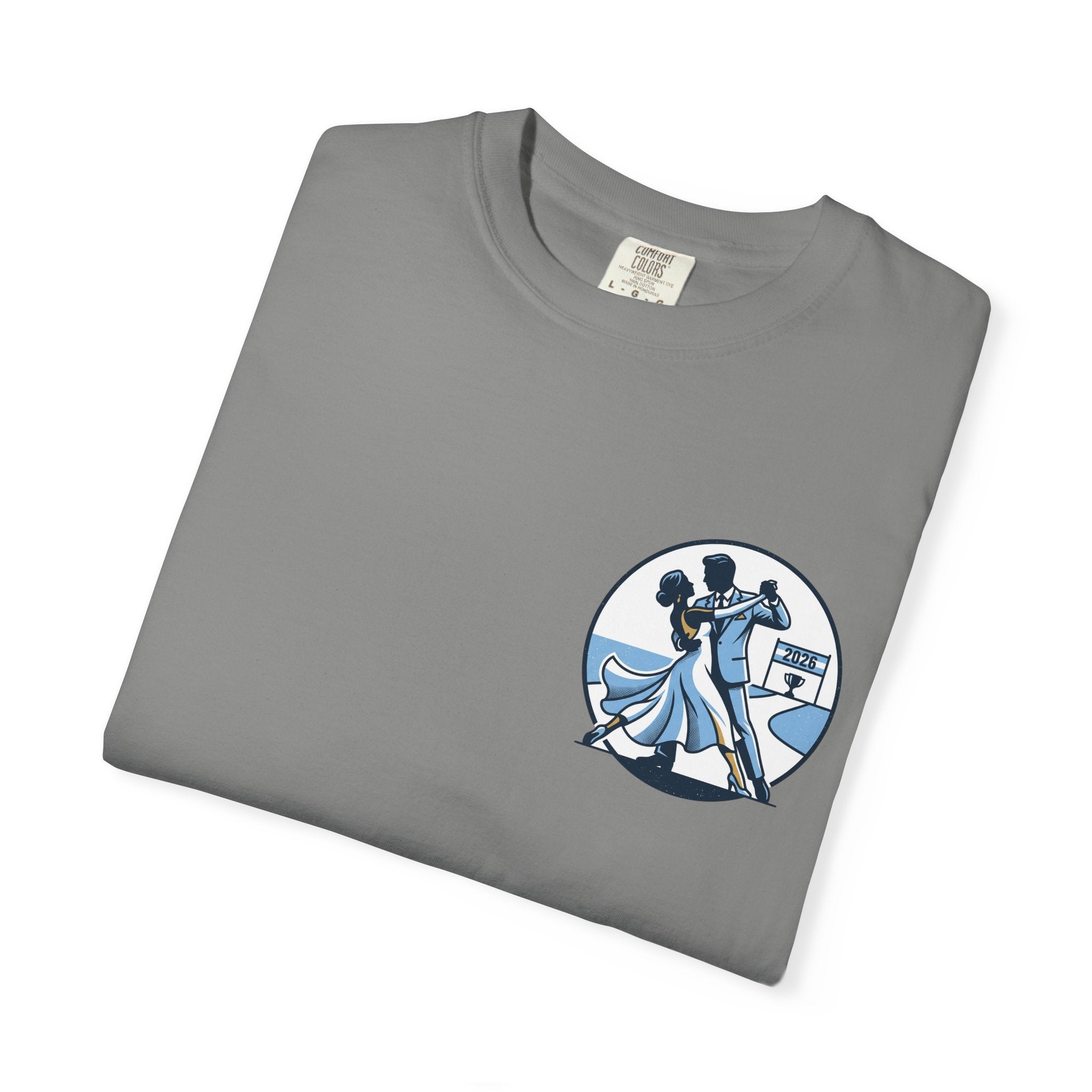 Ballroom Dance Couple T-shirt | Retro Dance Illustration