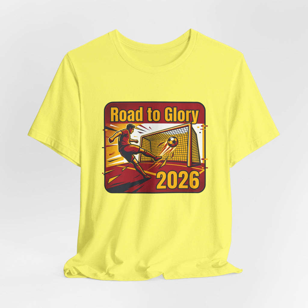 Road to Glory 2026 Soccer Goalkeeper T-Shirt | Soccer Jersey Tee