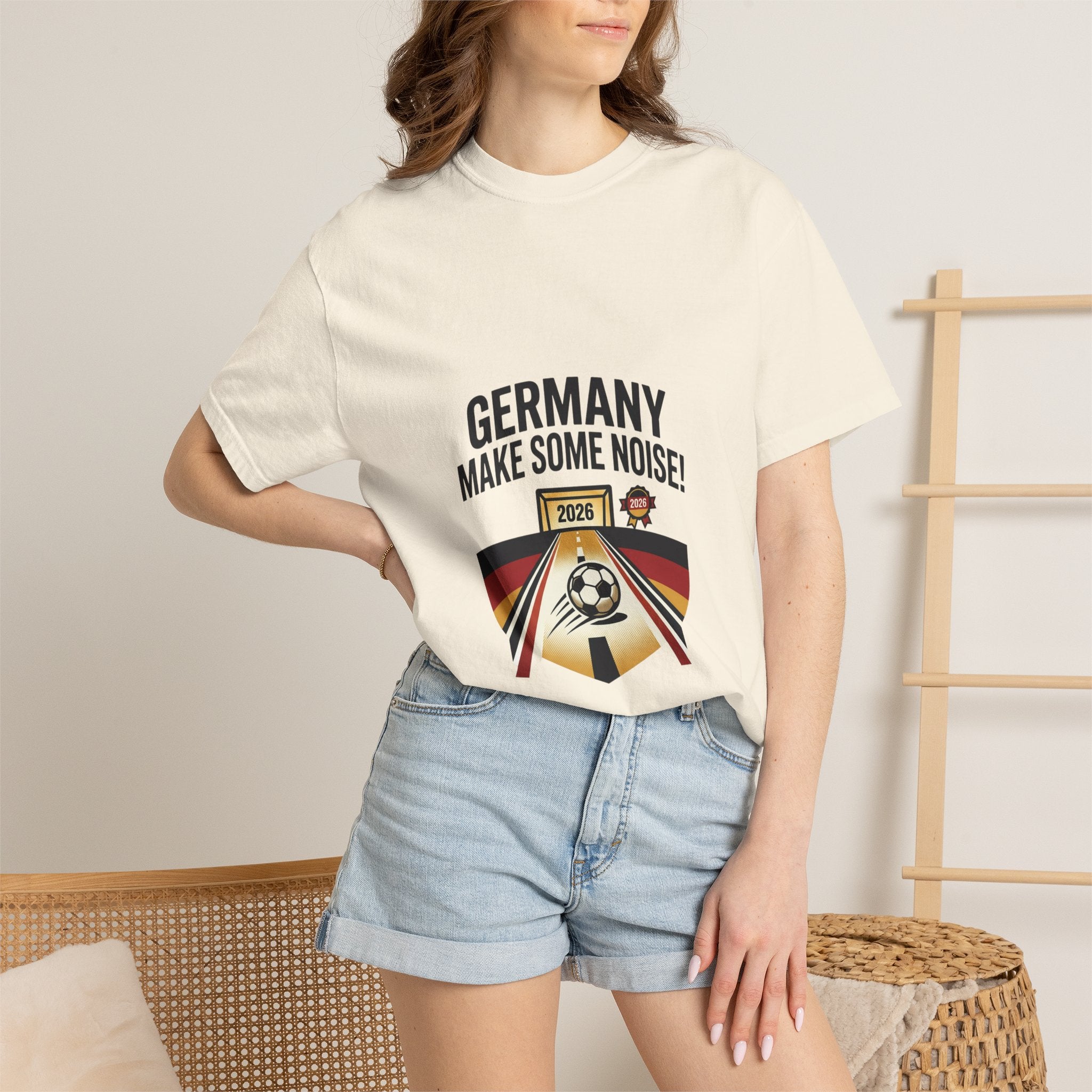 Germany Make Some Noise soccer shirt | German flag soccer tee 2024