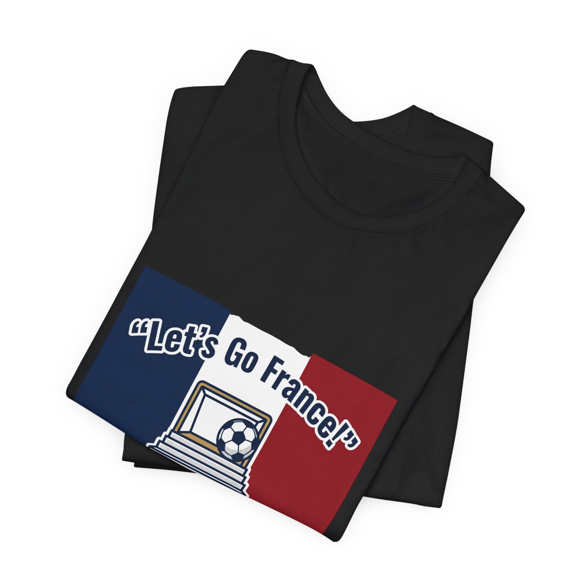 Let’s Go France! 2026 Soccer Tee | France Flag Stadium Design