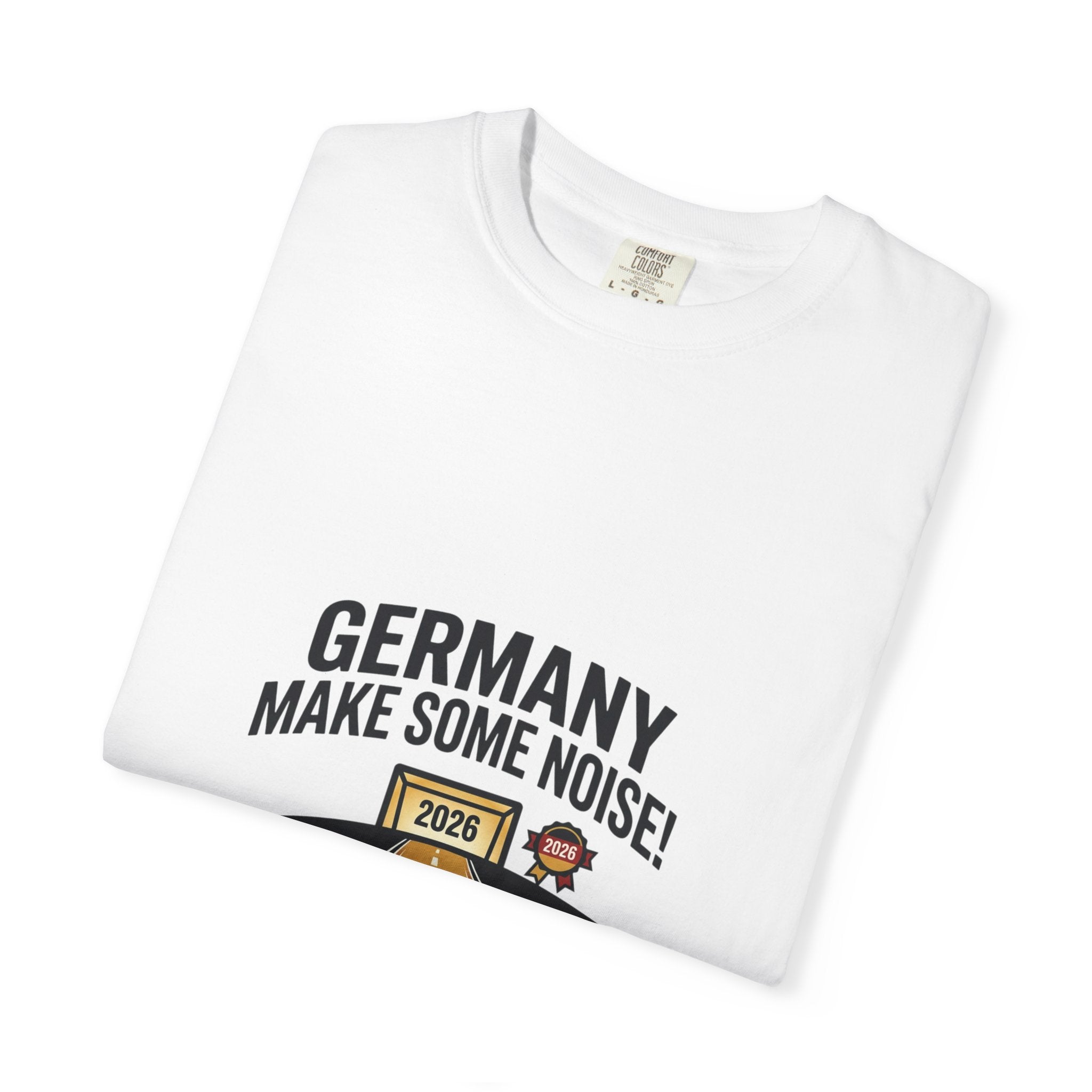 Germany Make Some Noise soccer shirt | German flag soccer tee 2024