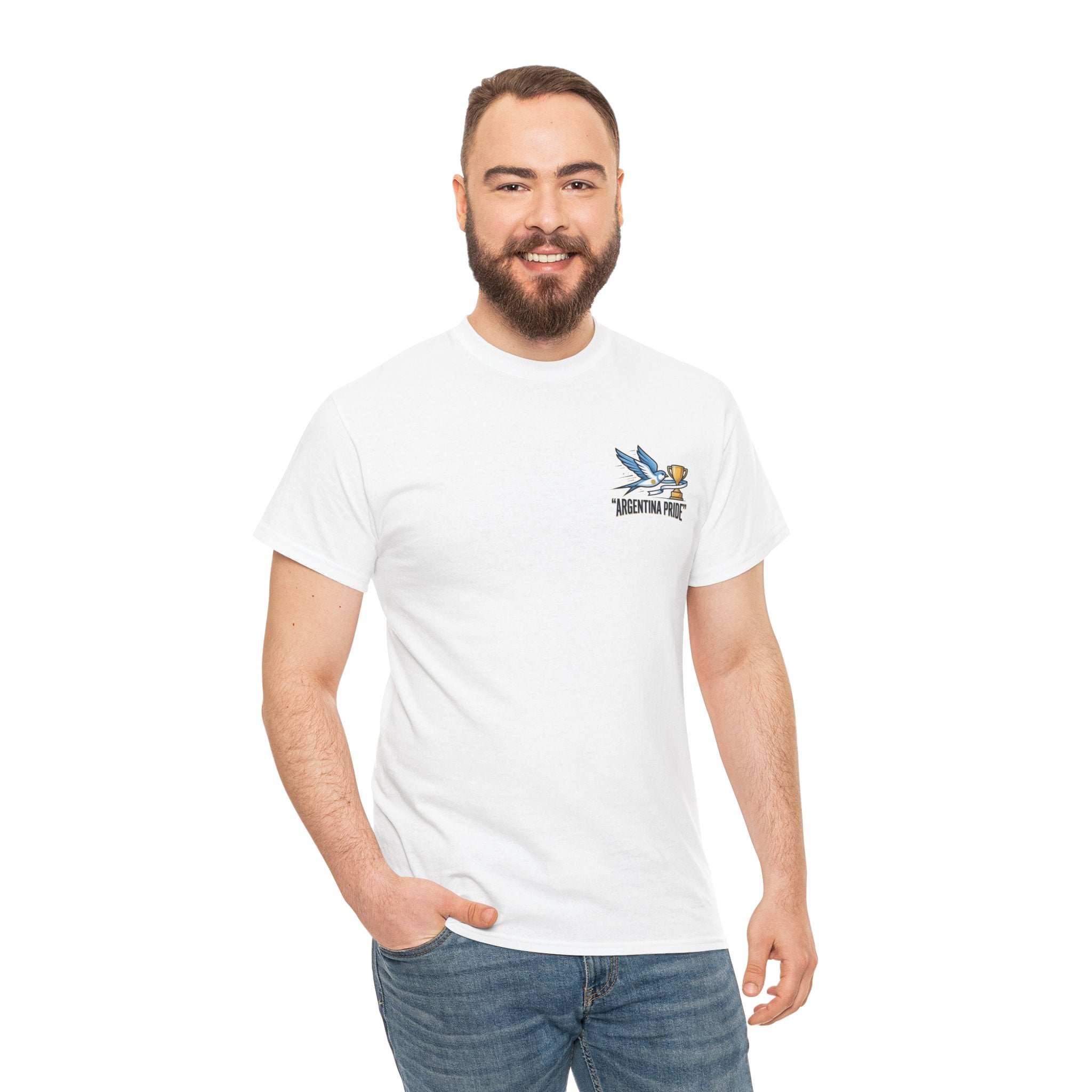 Argentina Pride Dove Trophy T-Shirt | Soccer Argentina Tee