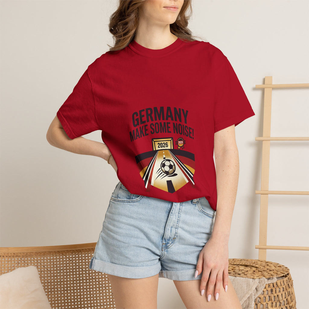 Germany Make Some Noise soccer shirt | German flag soccer tee 2024
