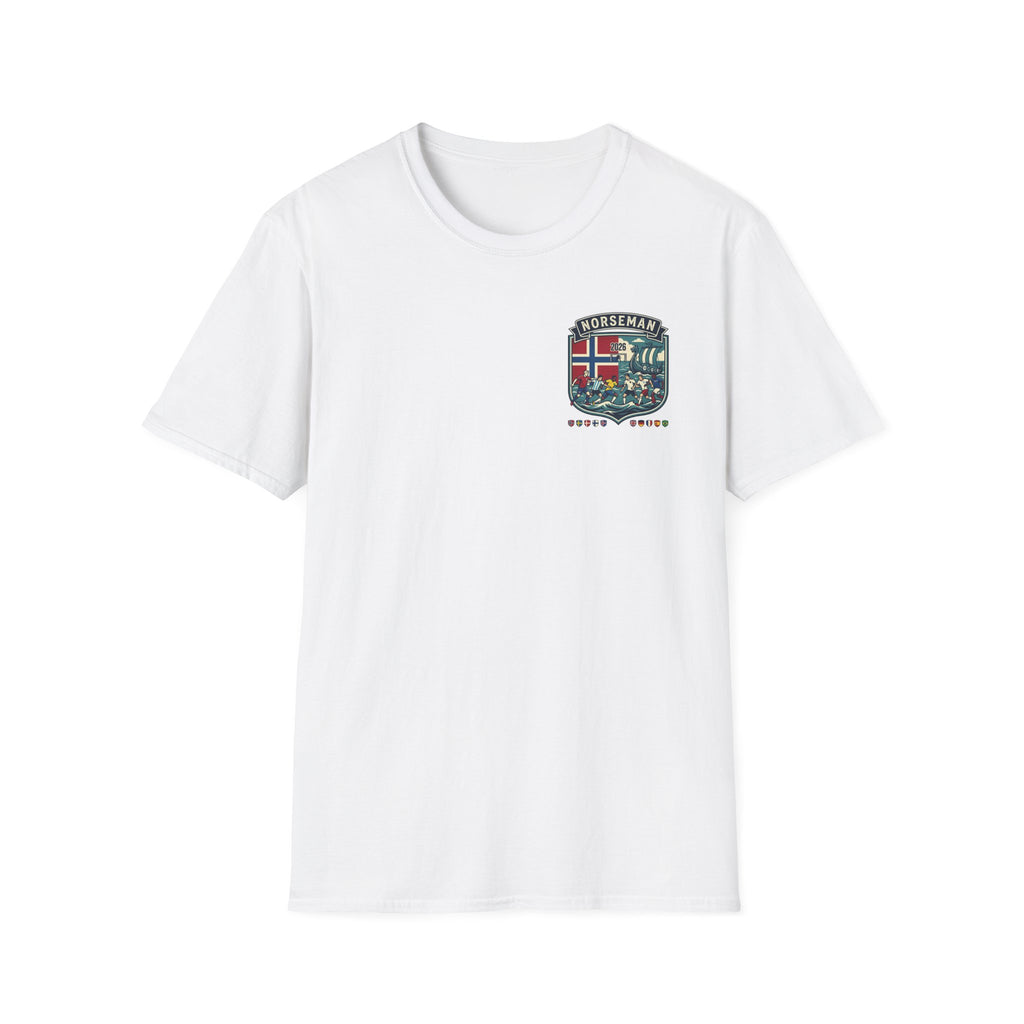 Norseman Shield T-Shirt — Norwegian Crest Graphic Tee