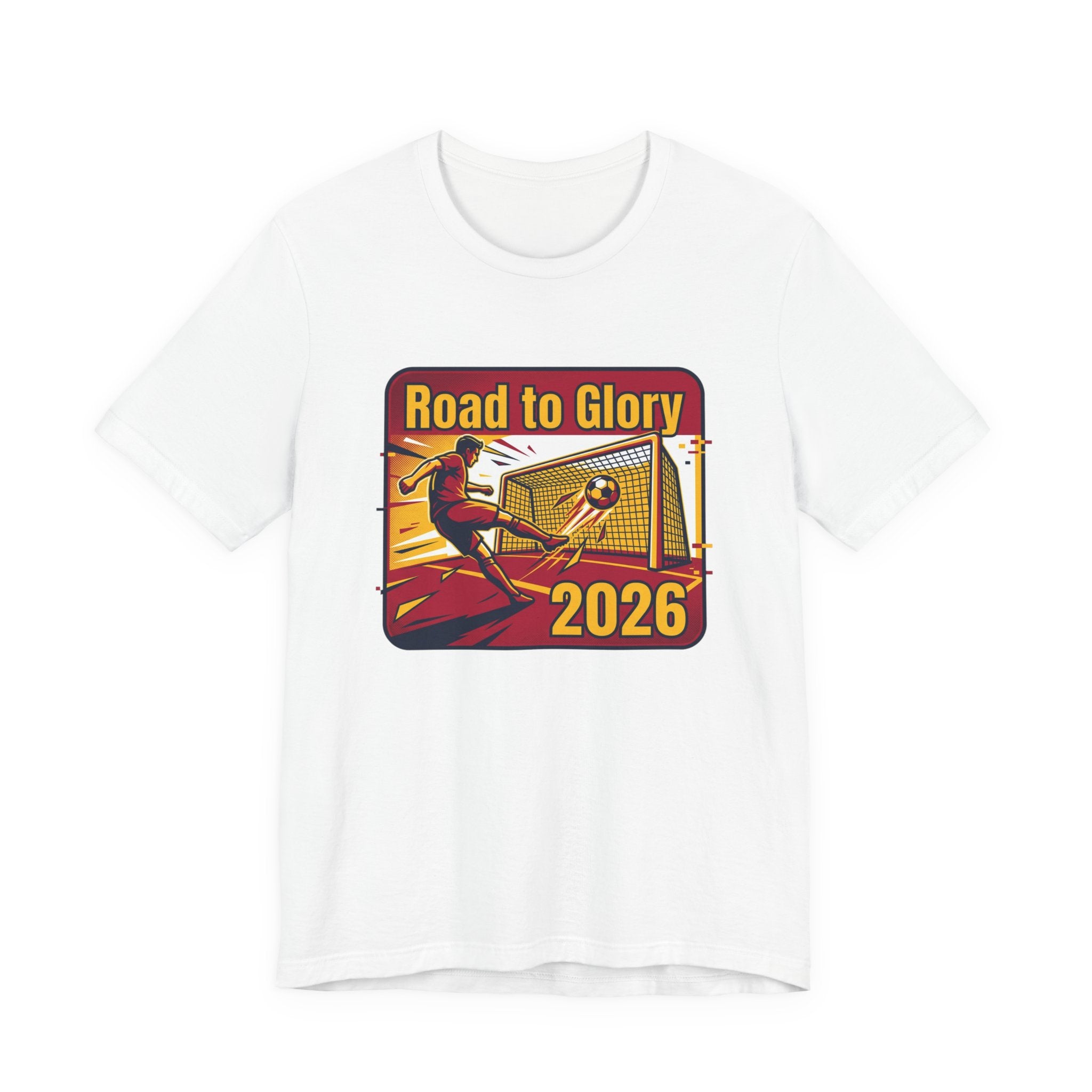 Road to Glory 2026 Soccer Goalkeeper T-Shirt | Soccer Jersey Tee