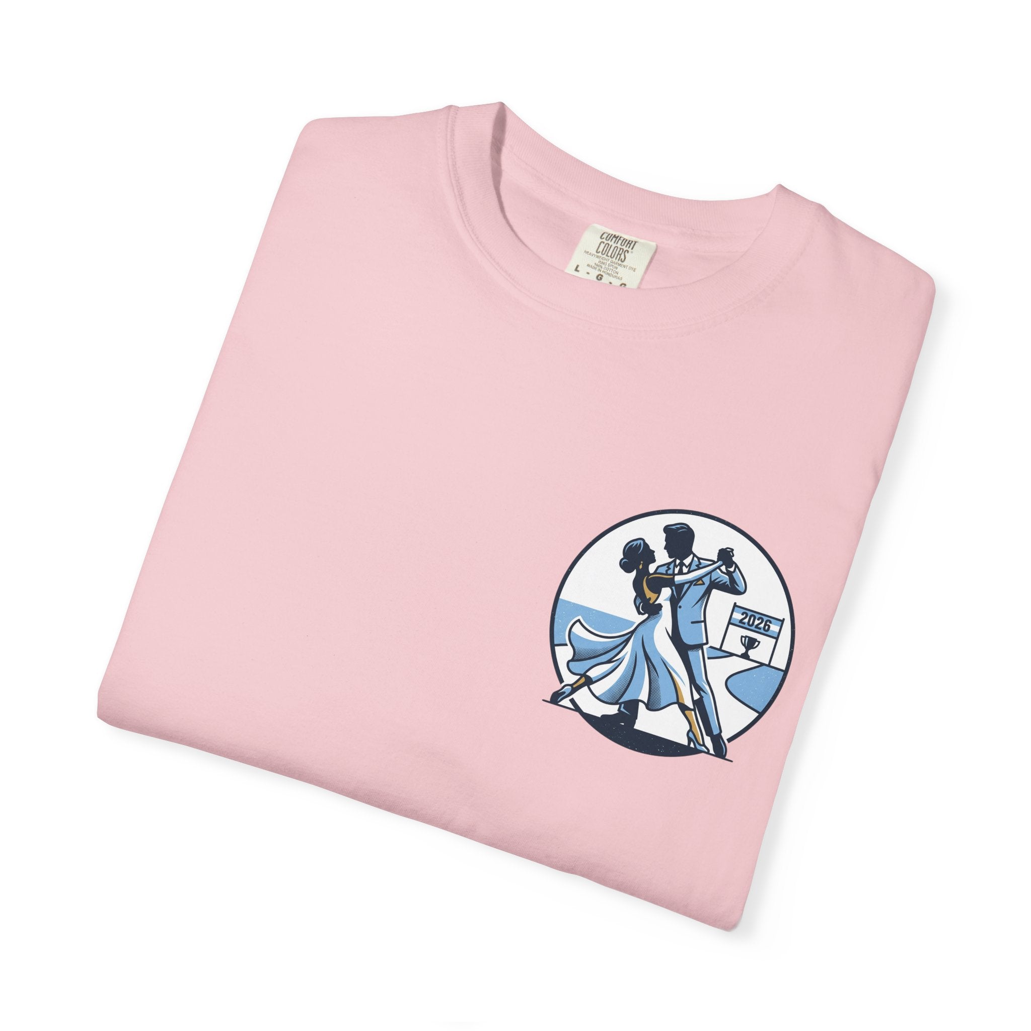 Ballroom Dance Couple T-shirt | Retro Dance Illustration