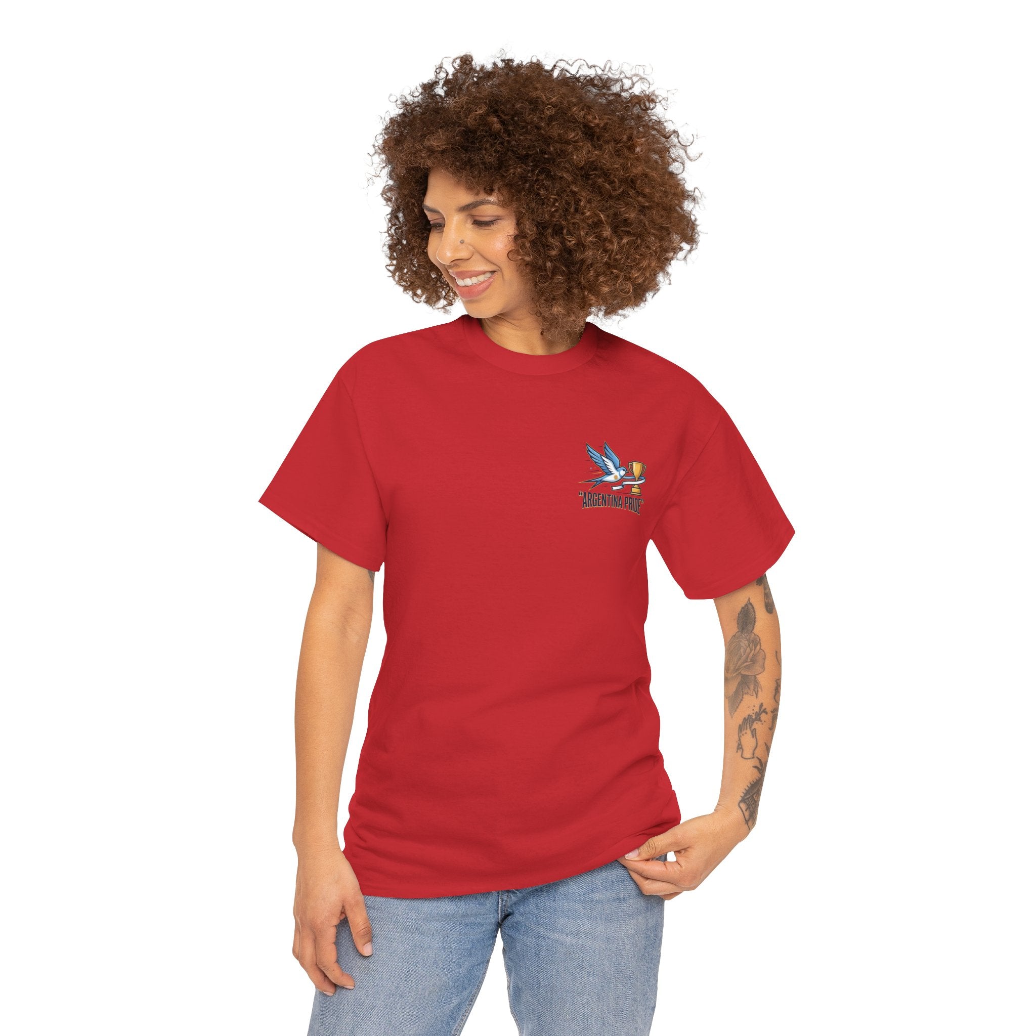 Argentina Pride Dove Trophy T-Shirt | Soccer Argentina Tee