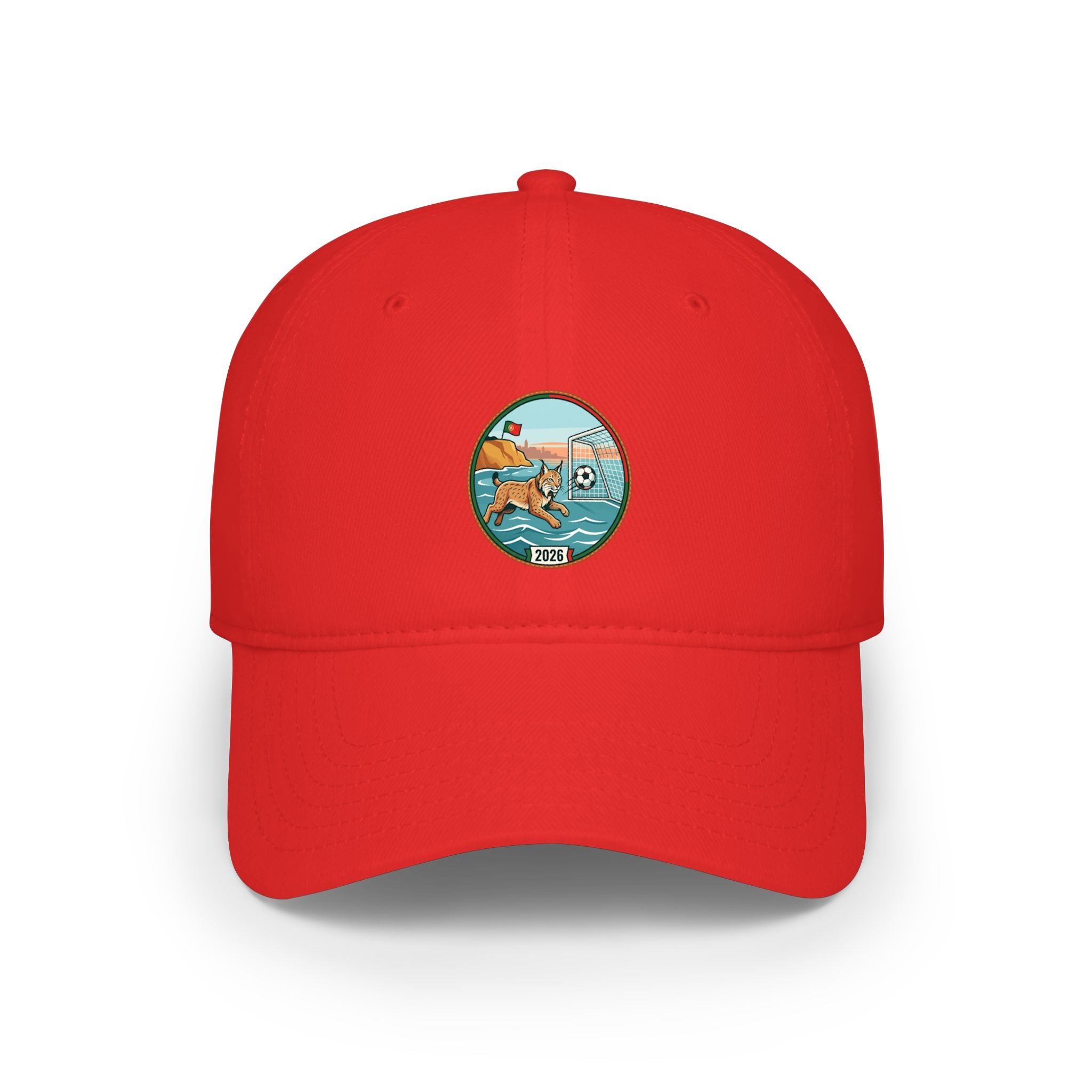Low Profile Cap — Vintage Surf Fox Patch Embroidered Baseball Hat