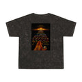 T-Shirt — Vintage Sci‑Fi Movie Poster Tee (Tiger Viewing Pyramid)