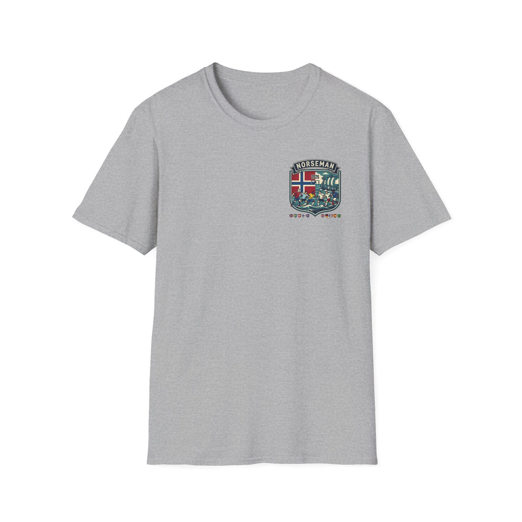 Norseman Shield T-Shirt — Norwegian Crest Graphic Tee