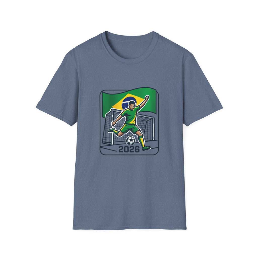 Brazil Soccer Goalie T-Shirt | Brazil Flag Football 2026 Jersey