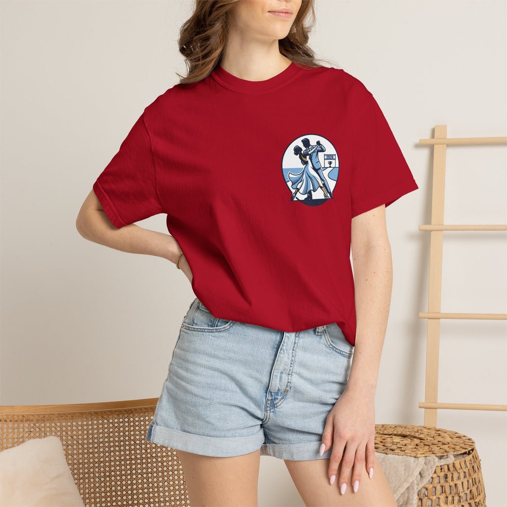 Ballroom Dance Couple T-shirt | Retro Dance Illustration