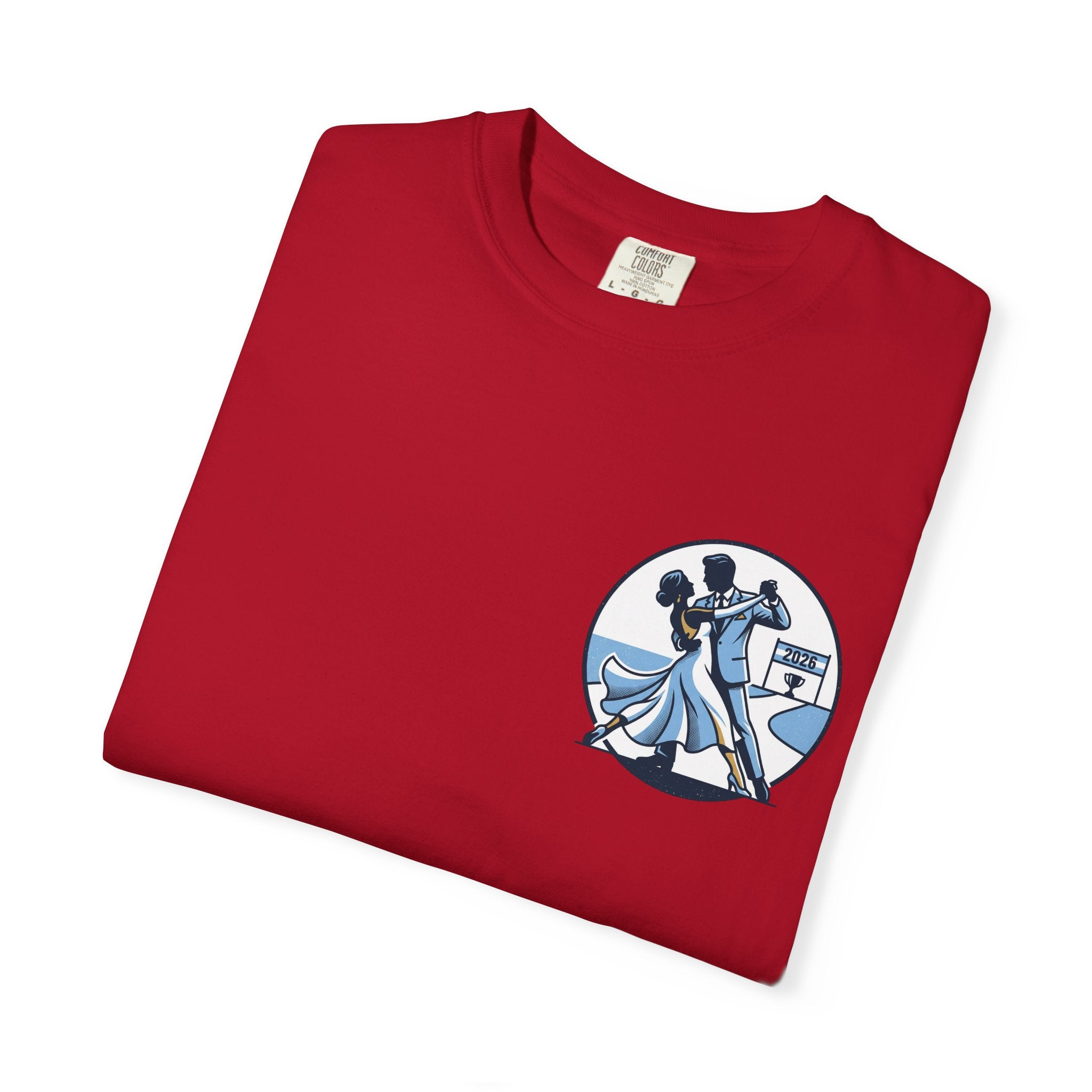 Ballroom Dance Couple T-shirt | Retro Dance Illustration