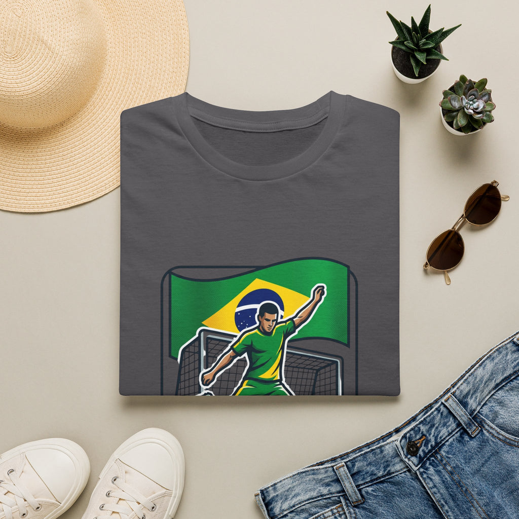 Brazil Soccer Goalie T-Shirt | Brazil Flag Football 2026 Jersey