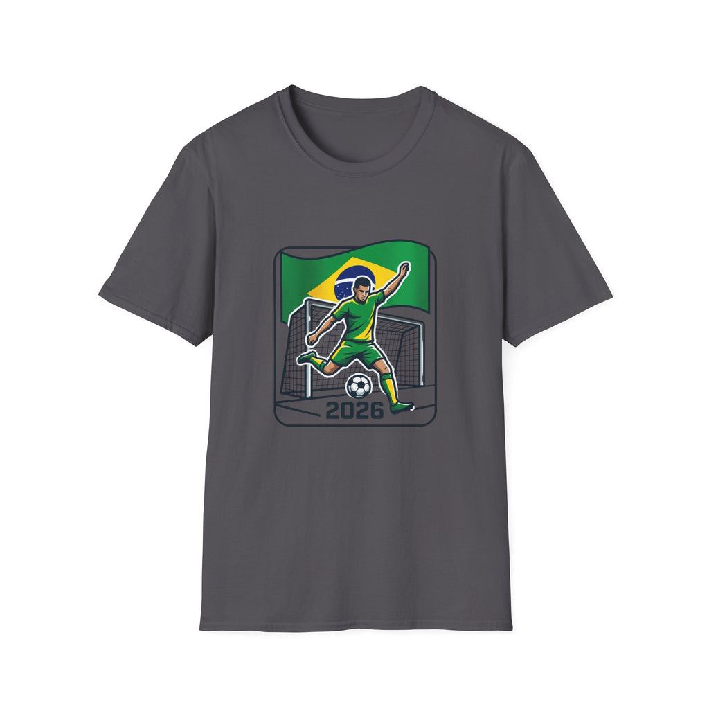 Brazil Soccer Goalie T-Shirt | Brazil Flag Football 2026 Jersey
