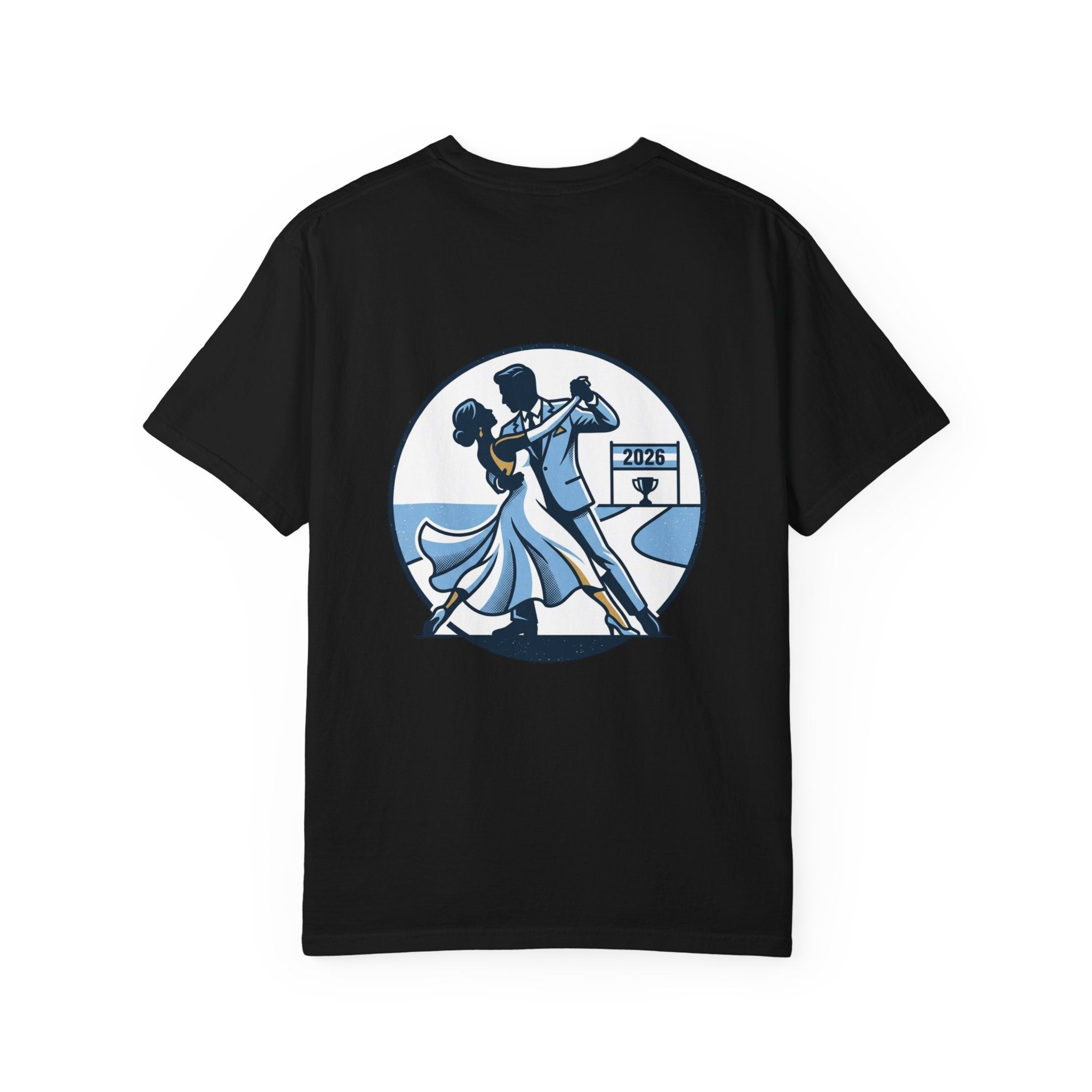 Ballroom Dance Couple T-shirt | Retro Dance Illustration