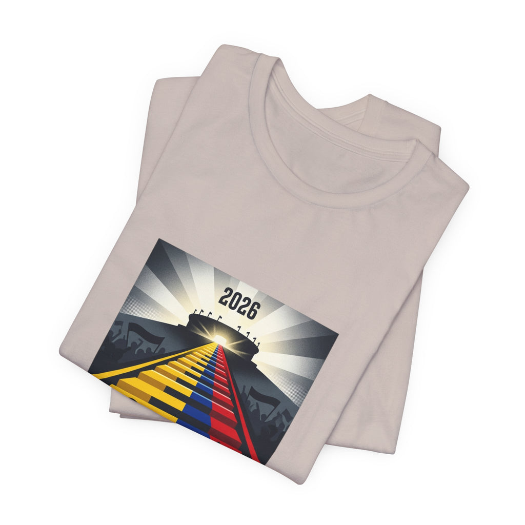 Colombia Make Some Noise 2026 Tee | Colombian Flag Road Graphic T-Shirt