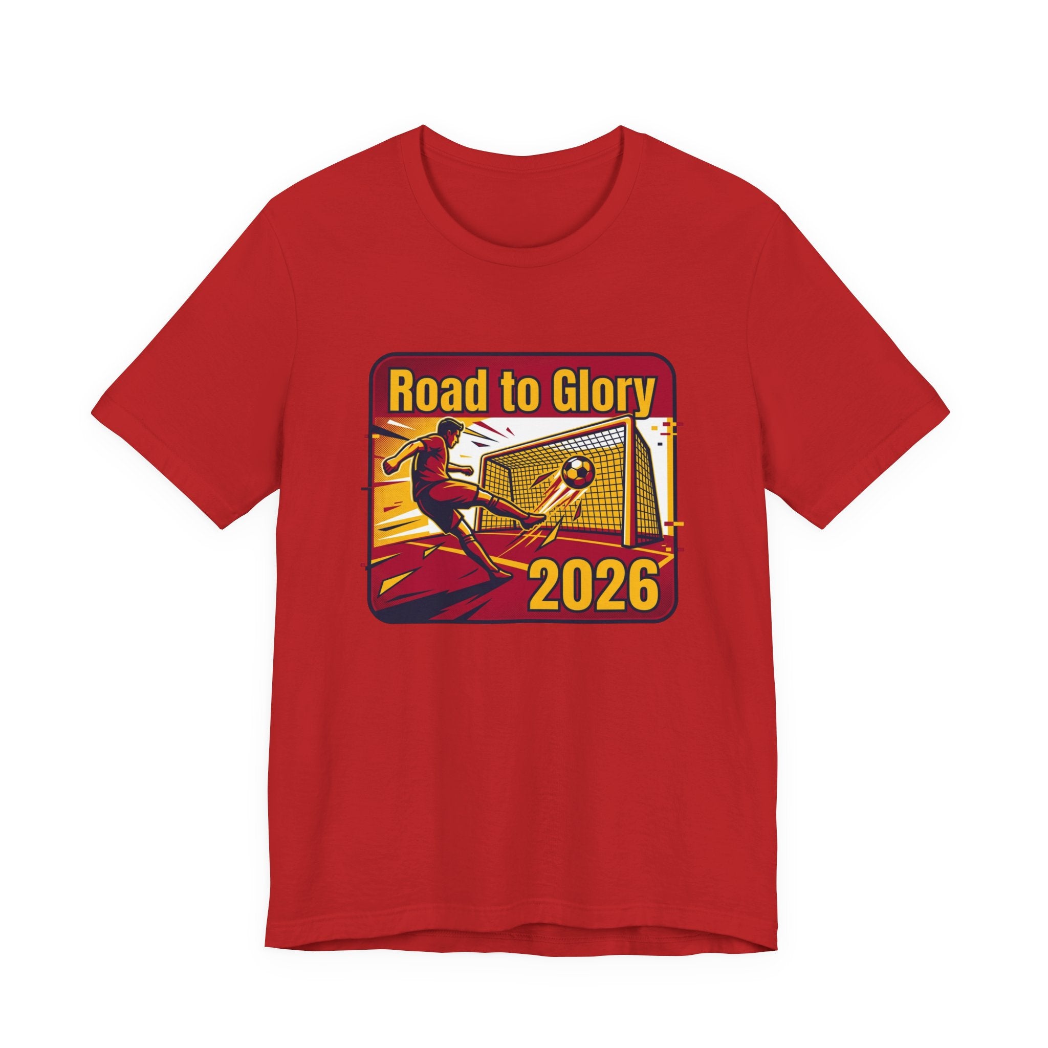 Road to Glory 2026 Soccer Goalkeeper T-Shirt | Soccer Jersey Tee