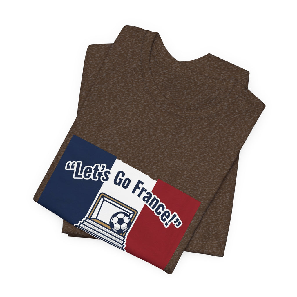 Let’s Go France! 2026 Soccer Tee | France Flag Stadium Design