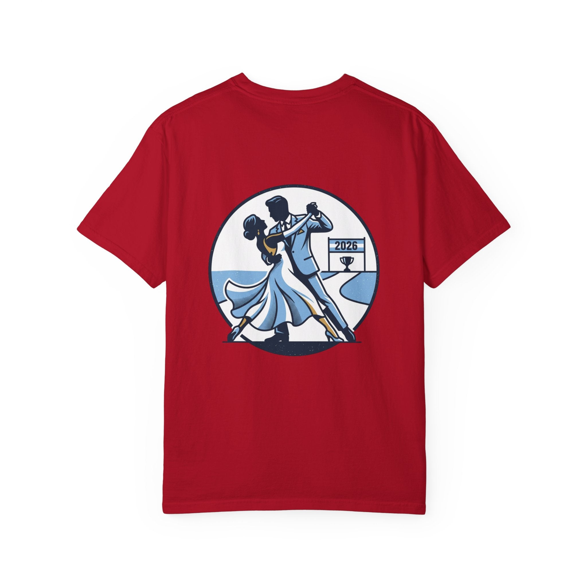 Ballroom Dance Couple T-shirt | Retro Dance Illustration