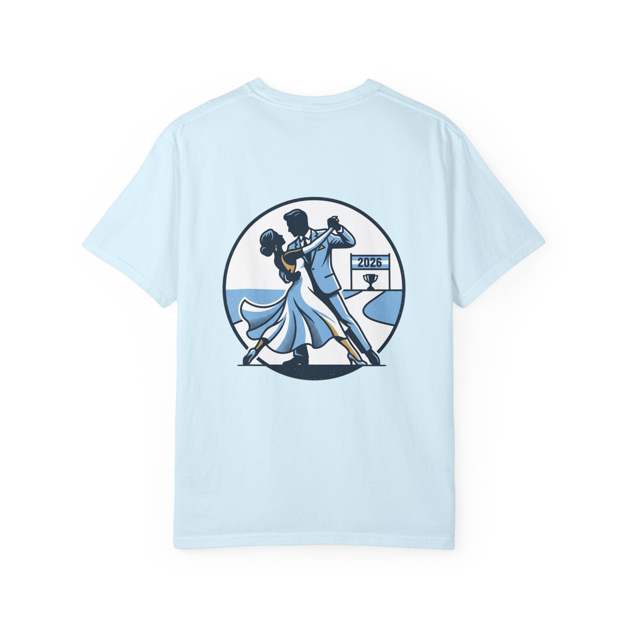 Ballroom Dance Couple T-shirt | Retro Dance Illustration