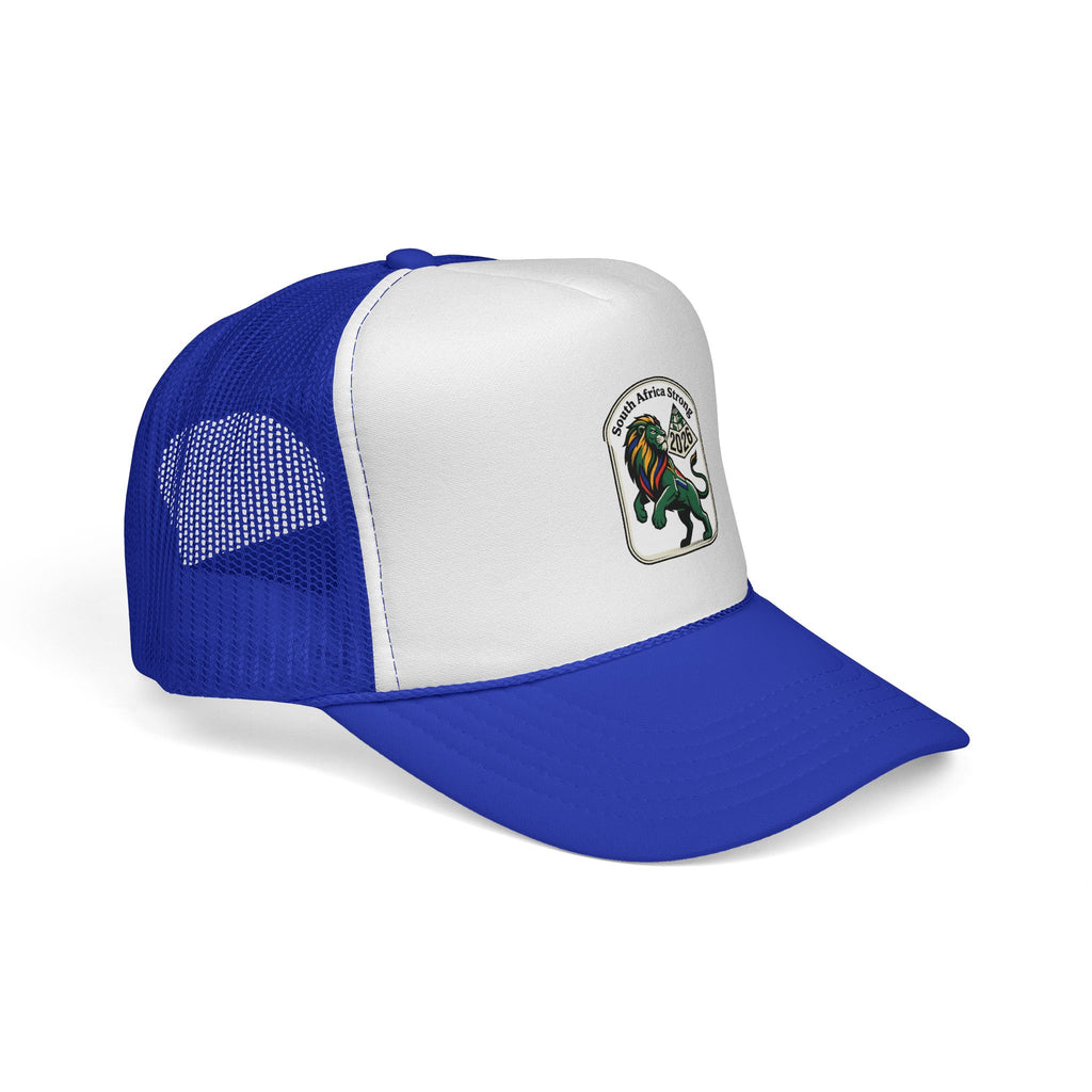 Rasta Lion Patch Trucker Cap | Reggae Lion Mesh Hat