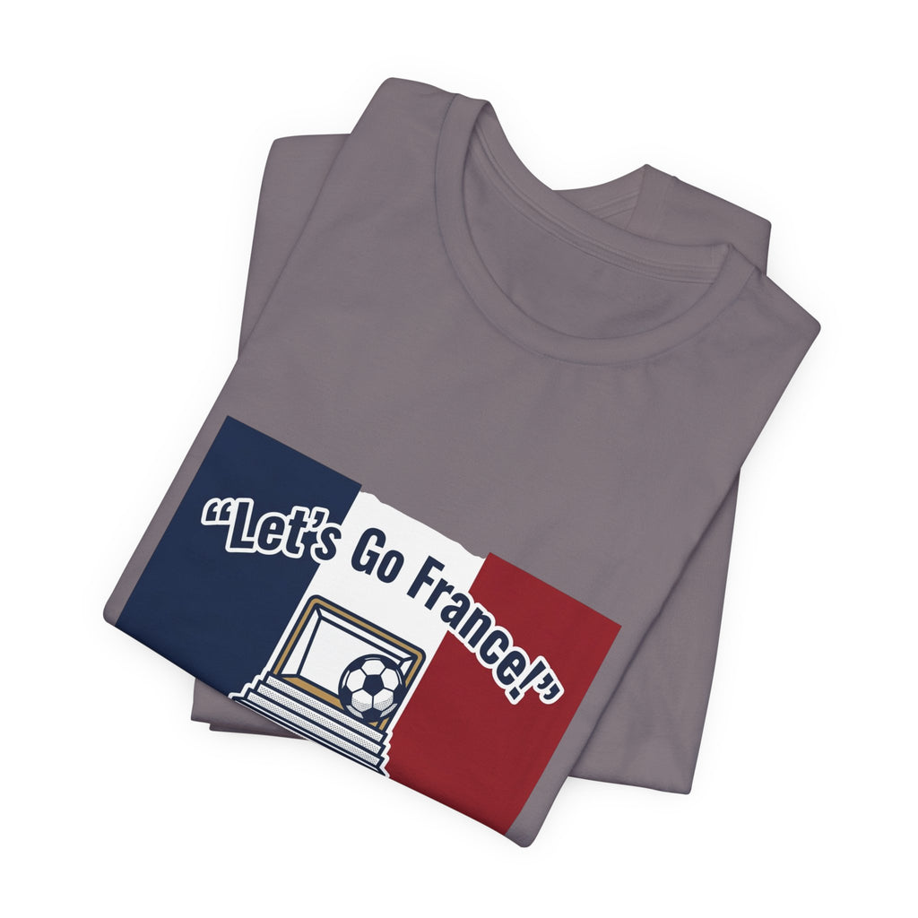 Let’s Go France! 2026 Soccer Tee | France Flag Stadium Design