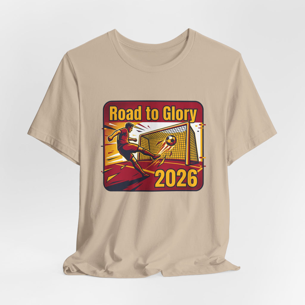 Road to Glory 2026 Soccer Goalkeeper T-Shirt | Soccer Jersey Tee