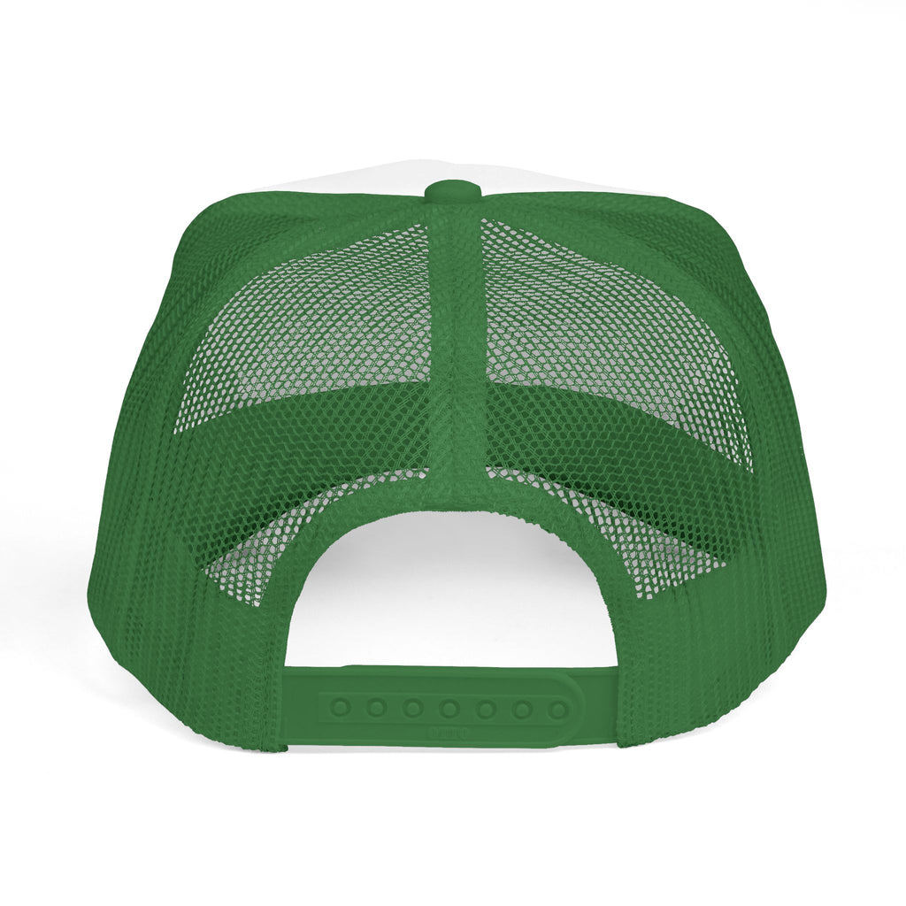 Rasta Lion Patch Trucker Cap | Reggae Lion Mesh Hat
