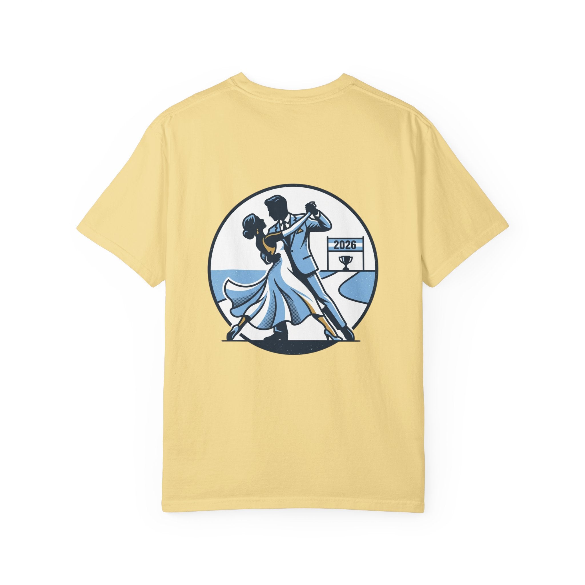 Ballroom Dance Couple T-shirt | Retro Dance Illustration