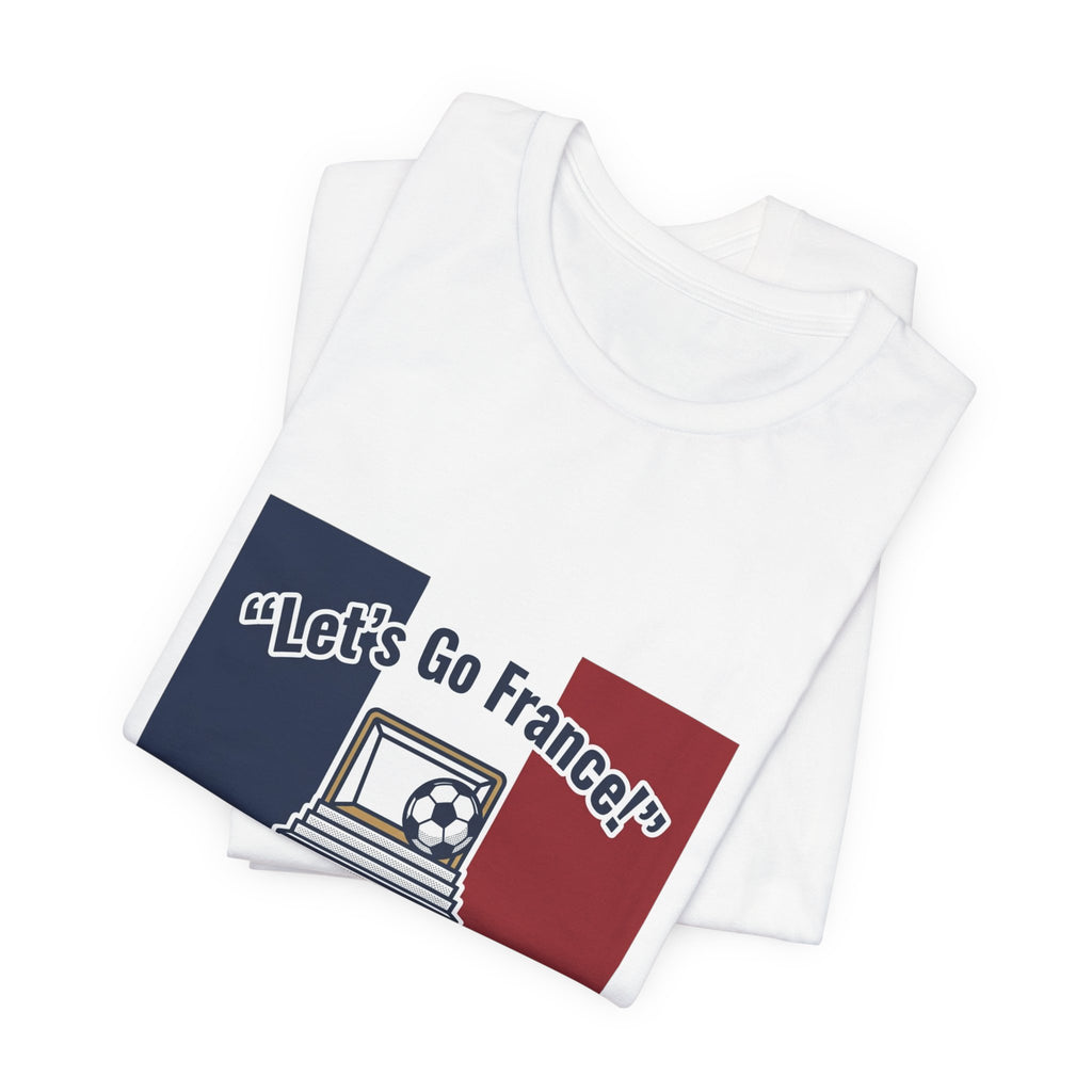 Let’s Go France! 2026 Soccer Tee | France Flag Stadium Design