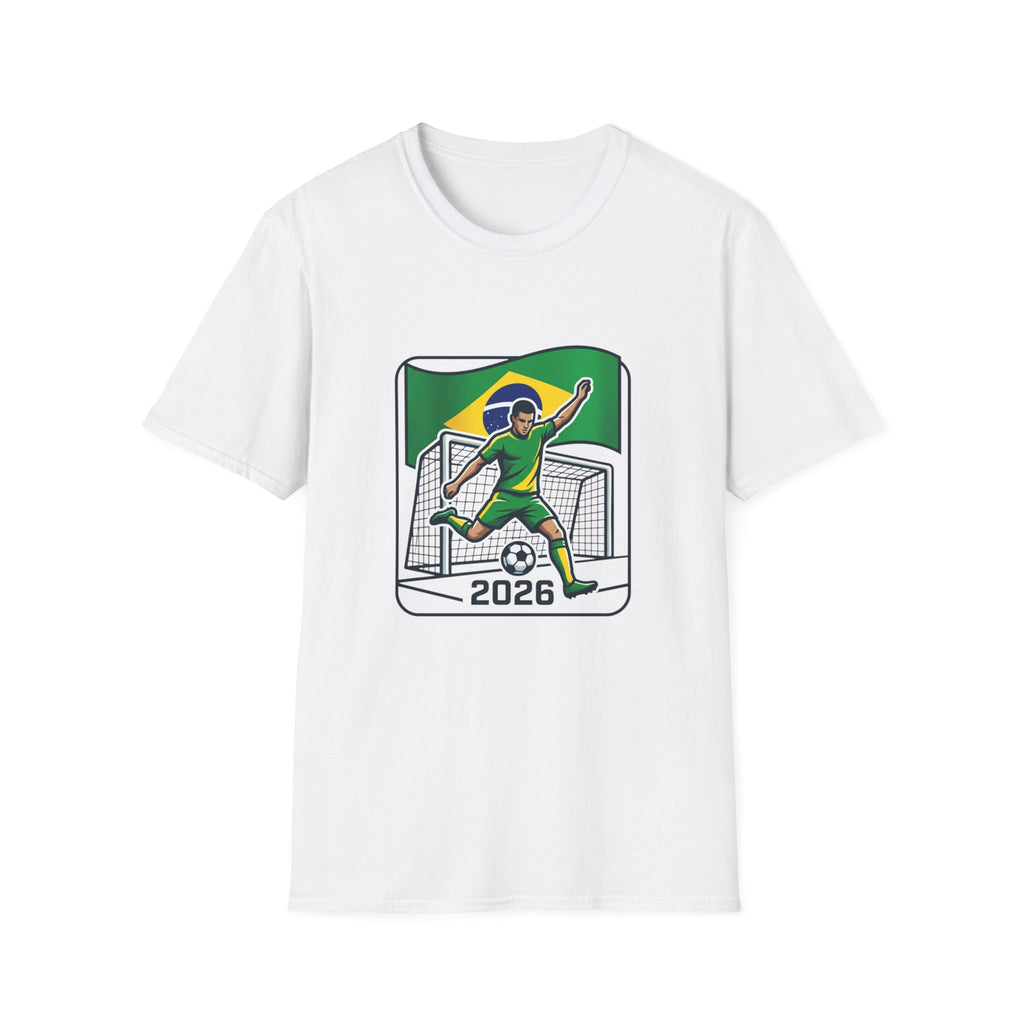 Brazil Soccer Goalie T-Shirt | Brazil Flag Football 2026 Jersey