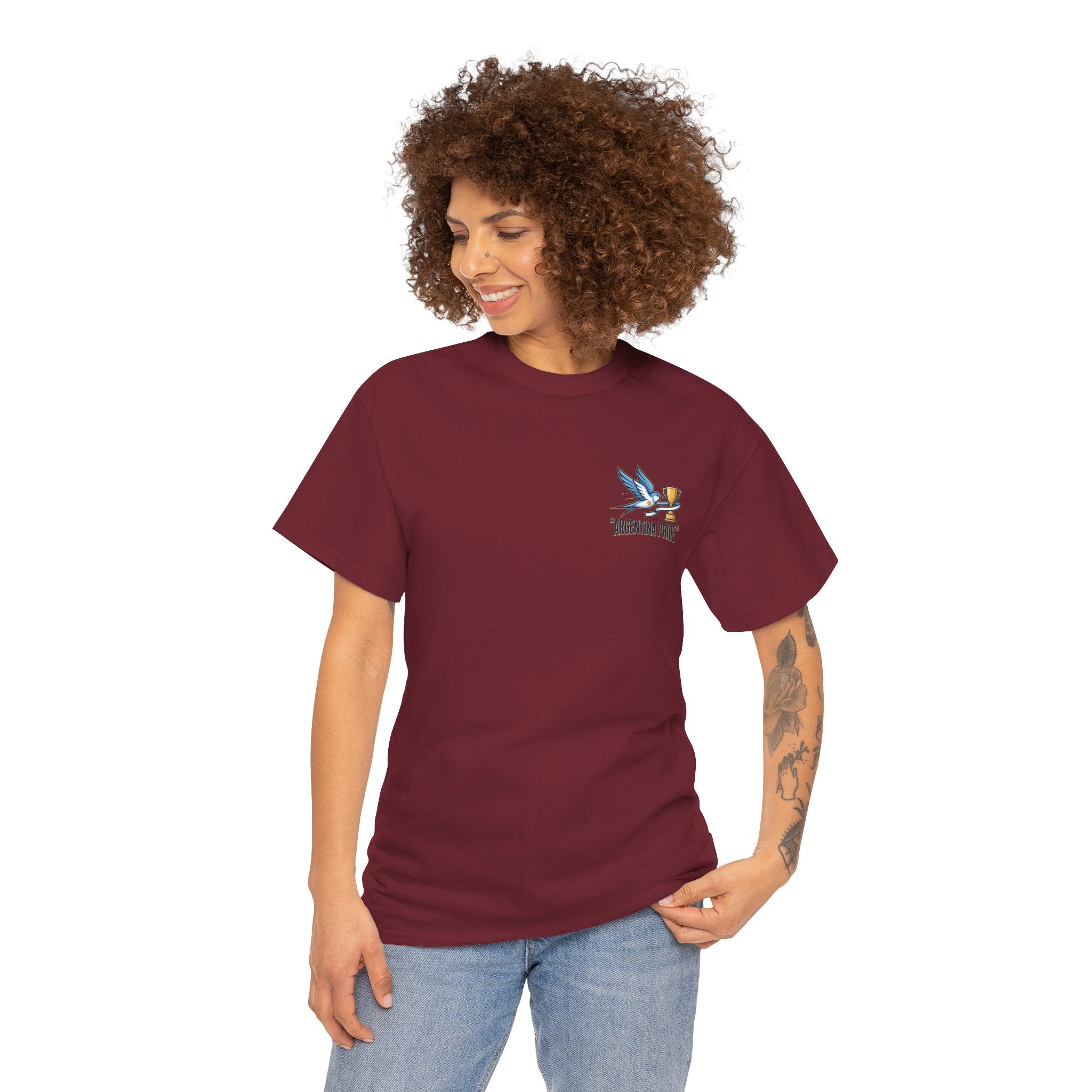 Argentina Pride Dove Trophy T-Shirt | Soccer Argentina Tee