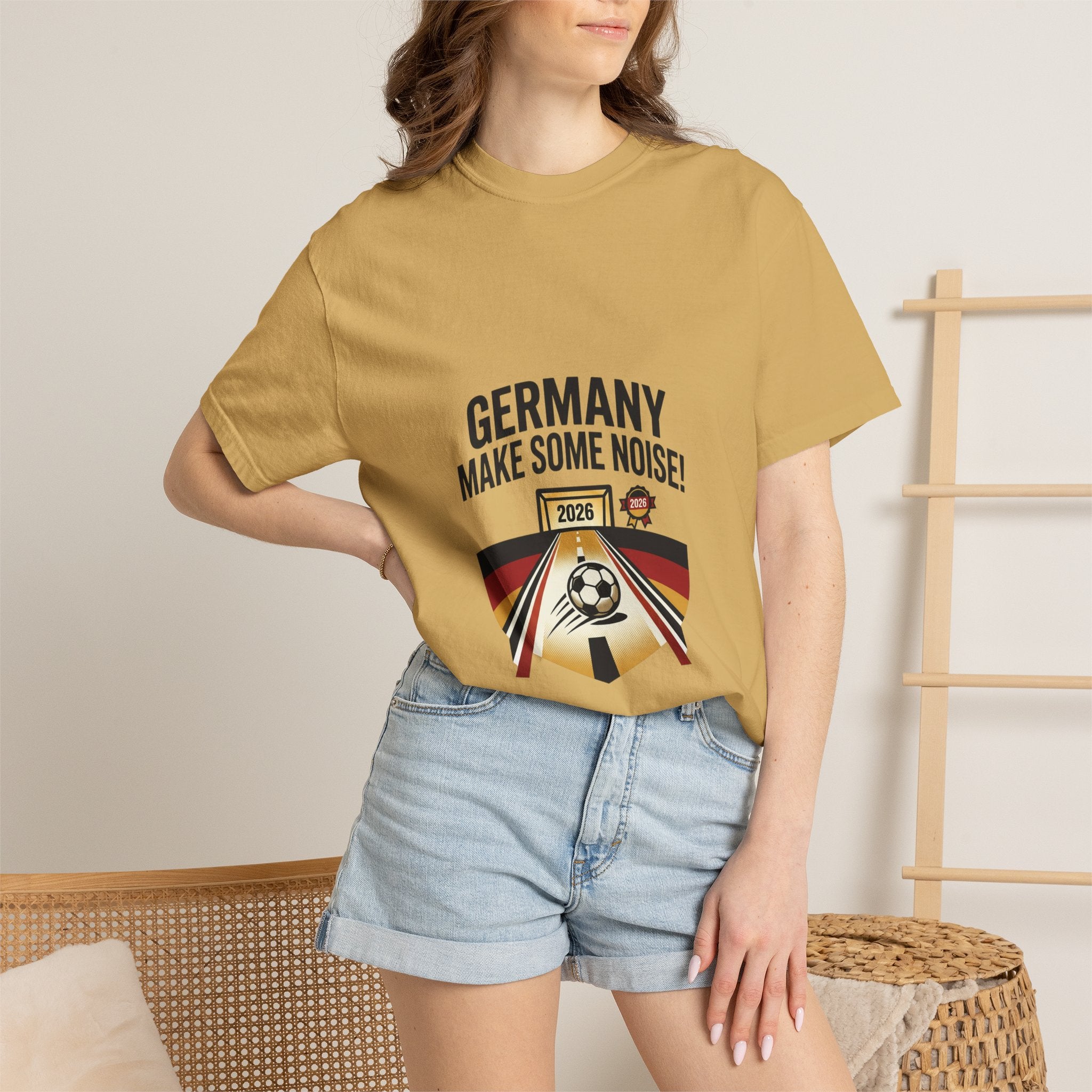 Germany Make Some Noise soccer shirt | German flag soccer tee 2024