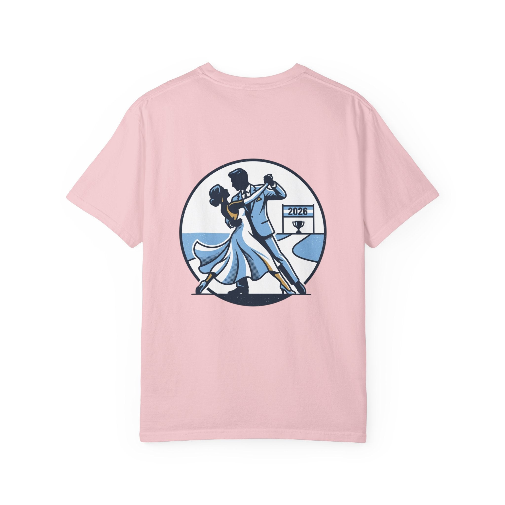 Ballroom Dance Couple T-shirt | Retro Dance Illustration