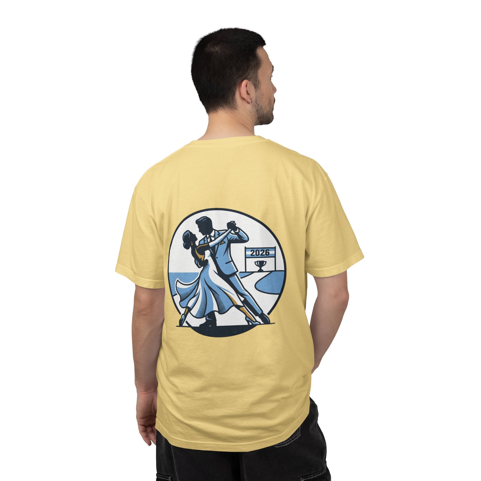 Ballroom Dance Couple T-shirt | Retro Dance Illustration